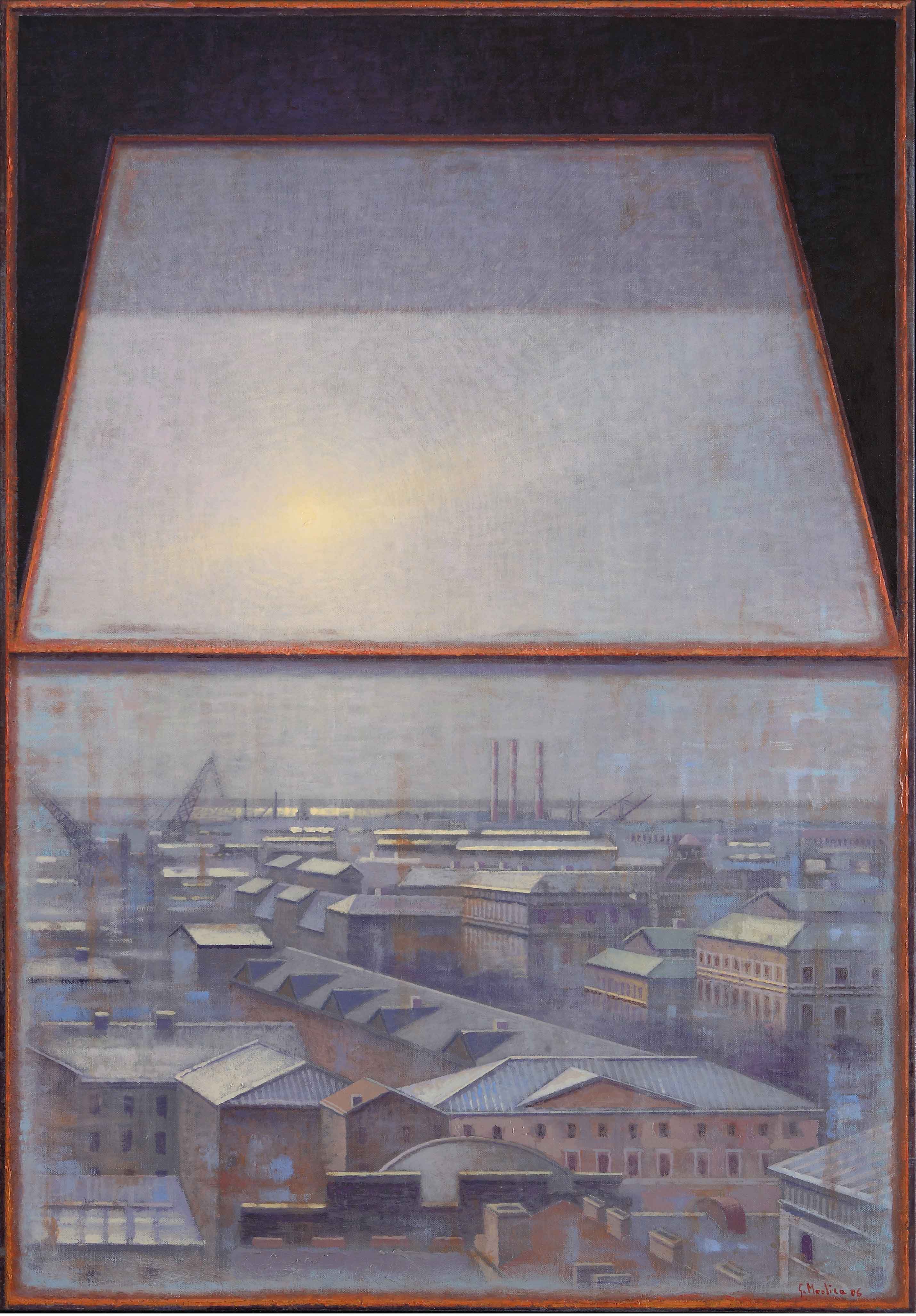 San Pietroburgo, 2006, olio su tela, 100 x 70 cm