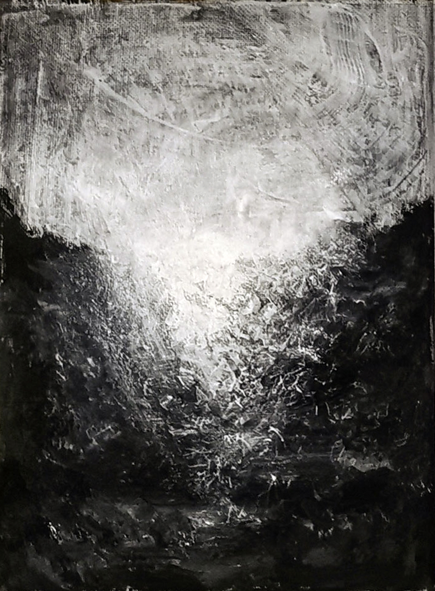 Way home, 20x30cm, Mixed media on canvas