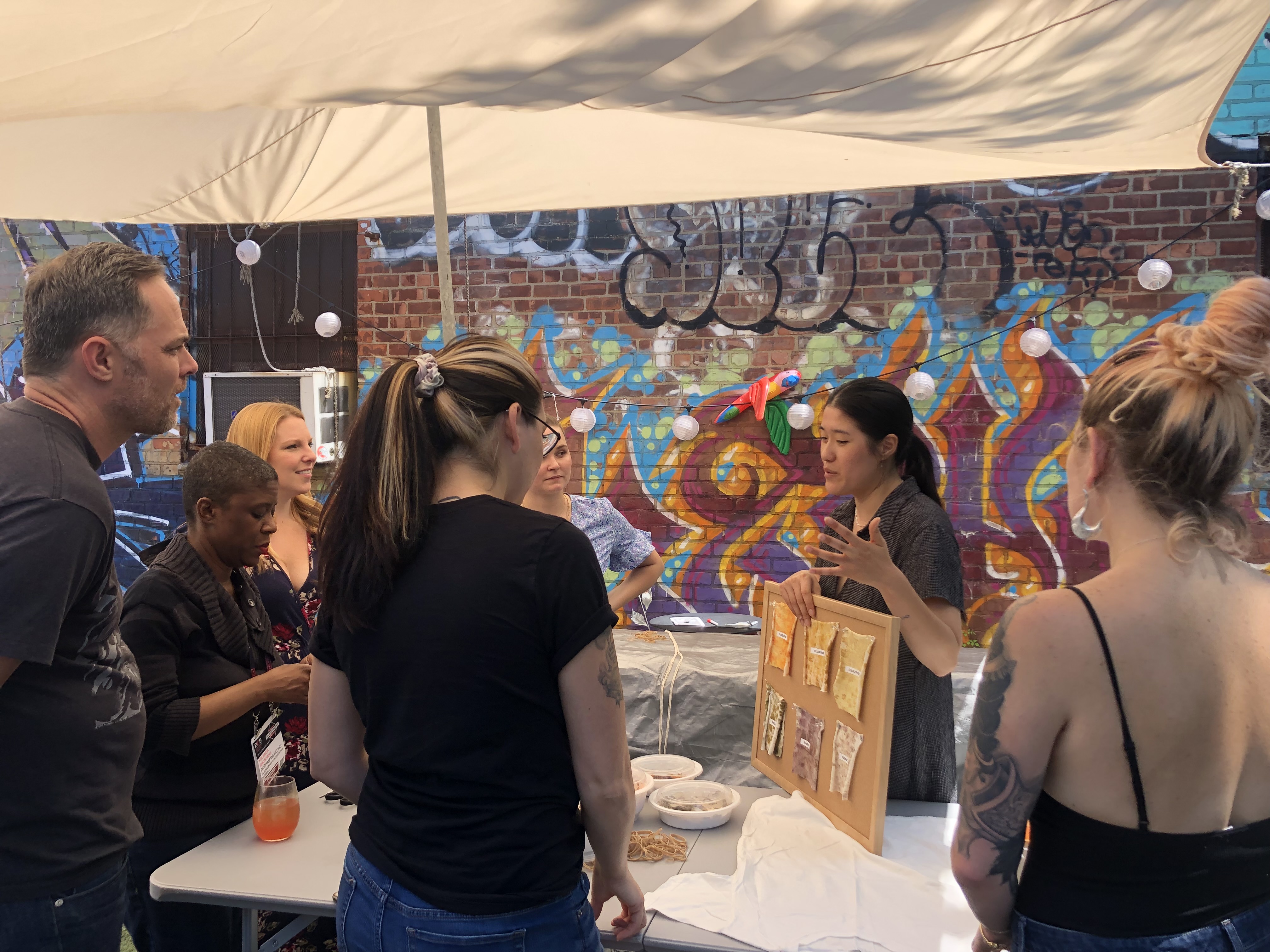 Bombay & Teelings workshop at Mama Tried.