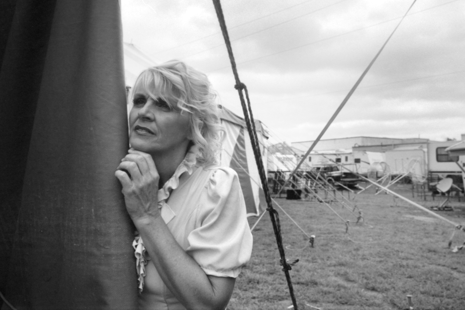 Miss Natalie backstage between acts. 