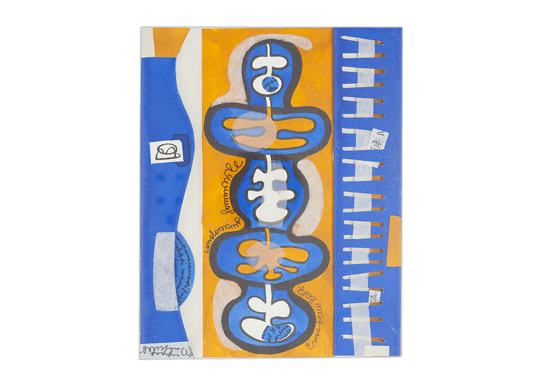 Condominio femminile (China su carta, cm 16x20, 2017)