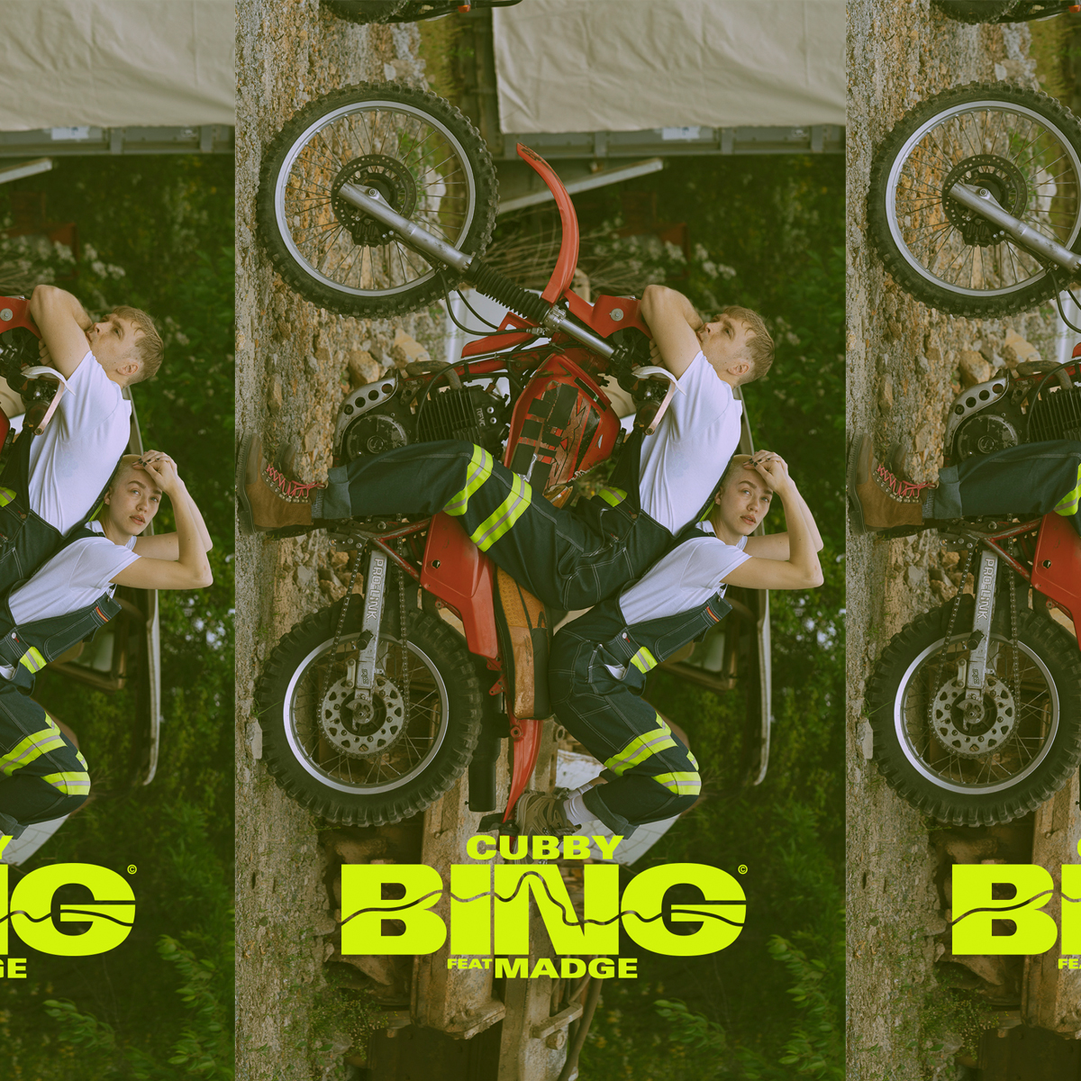 Cubby feat. Madge, single design