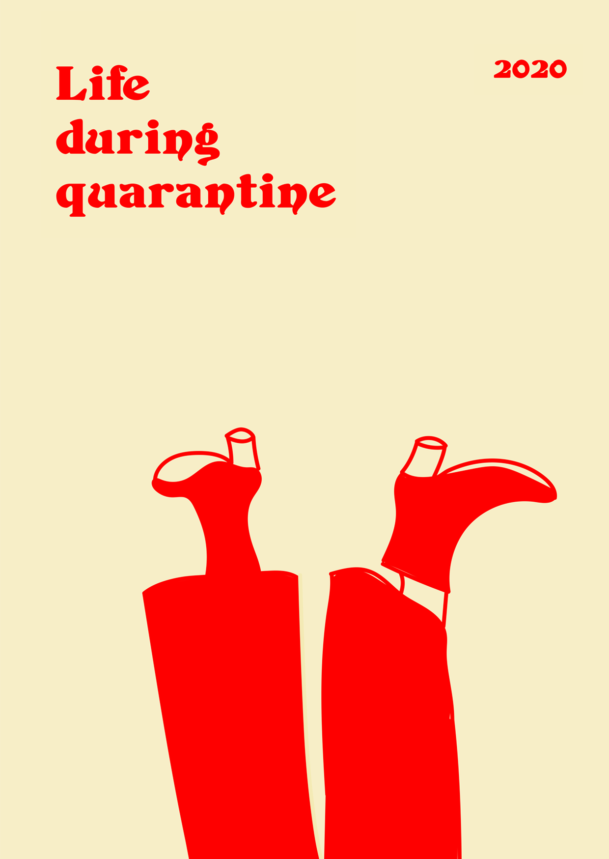 Postcard 'Life During Quarantine' (A6)
