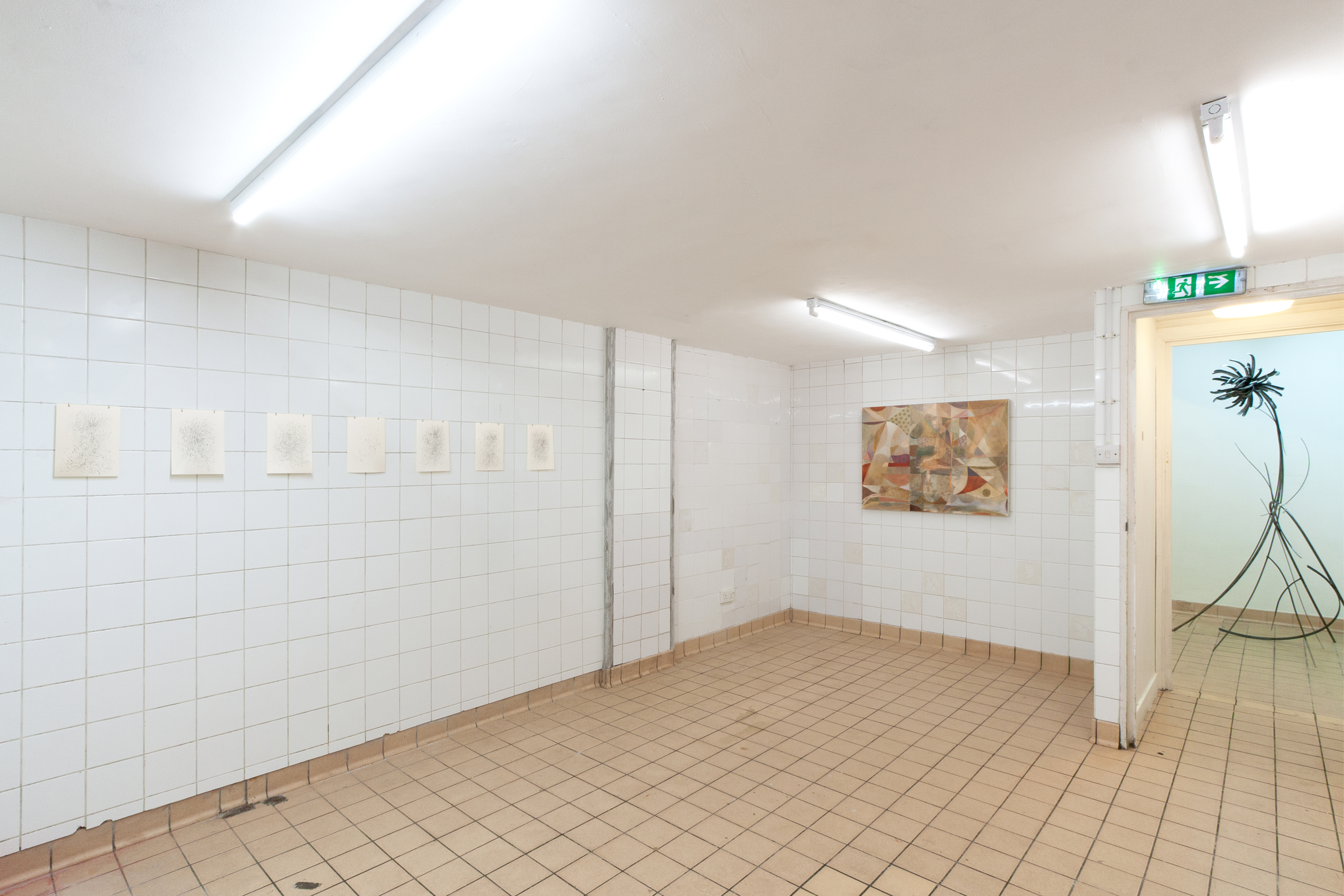 with painting by Alexandre Pepin