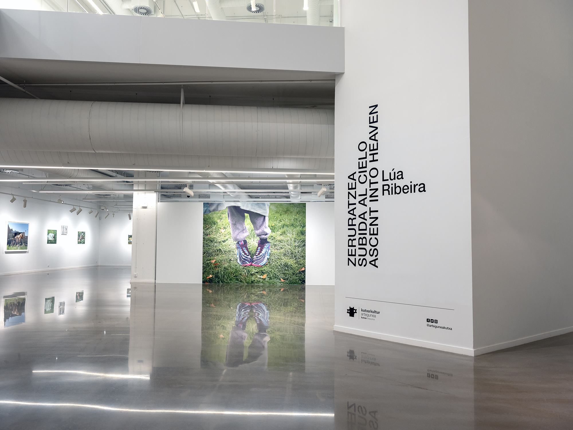 Subida al Cielo. Lúa Ribeira. Solo exhibition at Kultur Kutxa Artegunea. San Sebastian, 2023