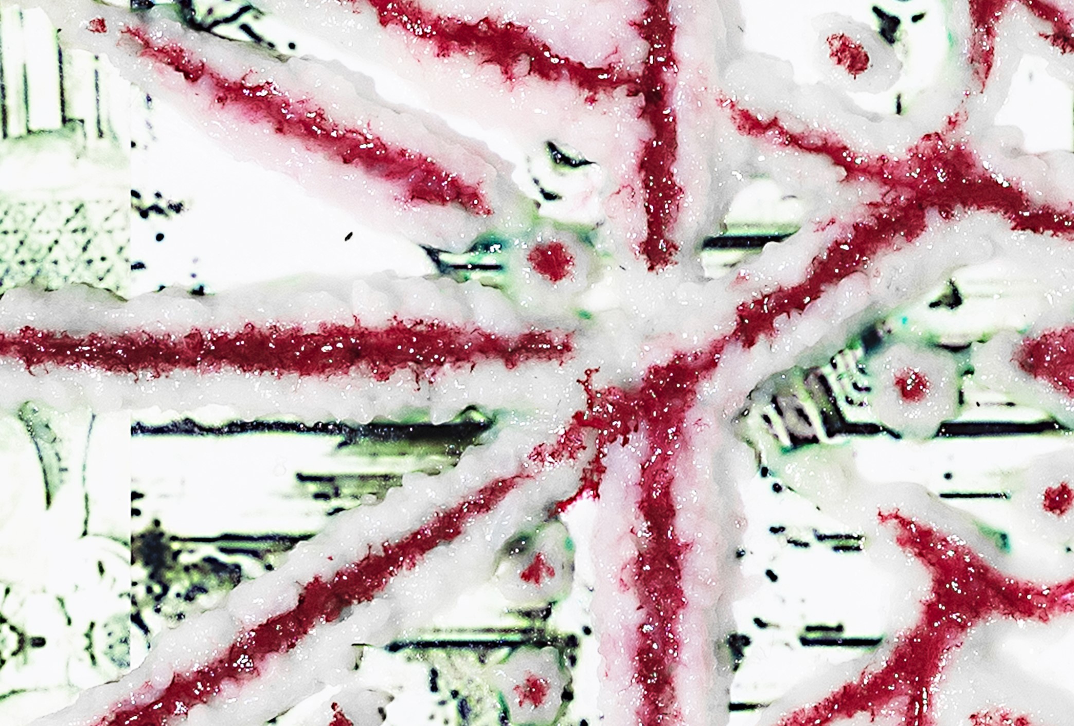 Detail. Wound Pattern #1.
