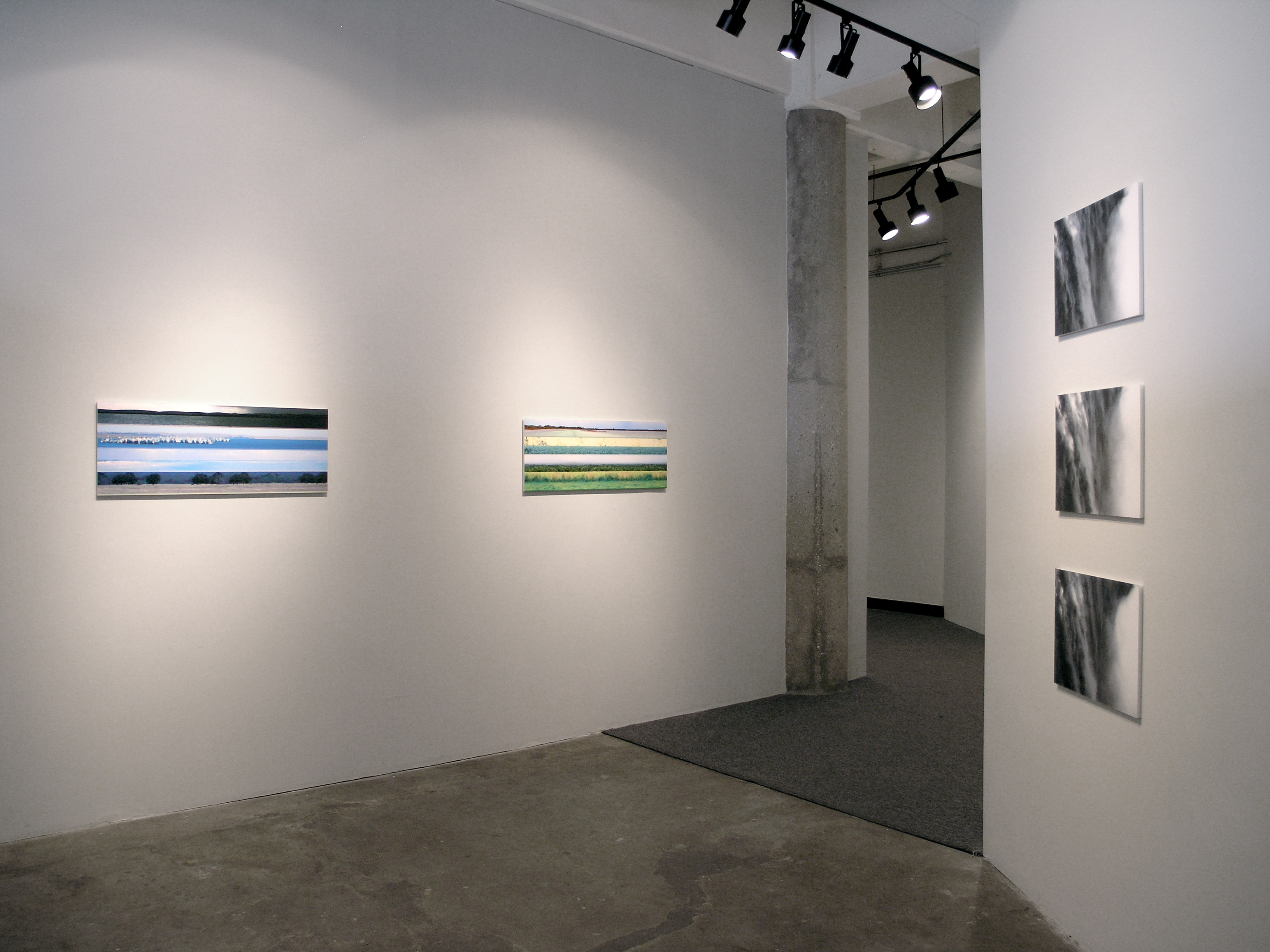 Homeland 3 series and About to Happen series, installation view at ‘Each Day At Noon’, Hammer Museum, Los Angeles, California, 2012.