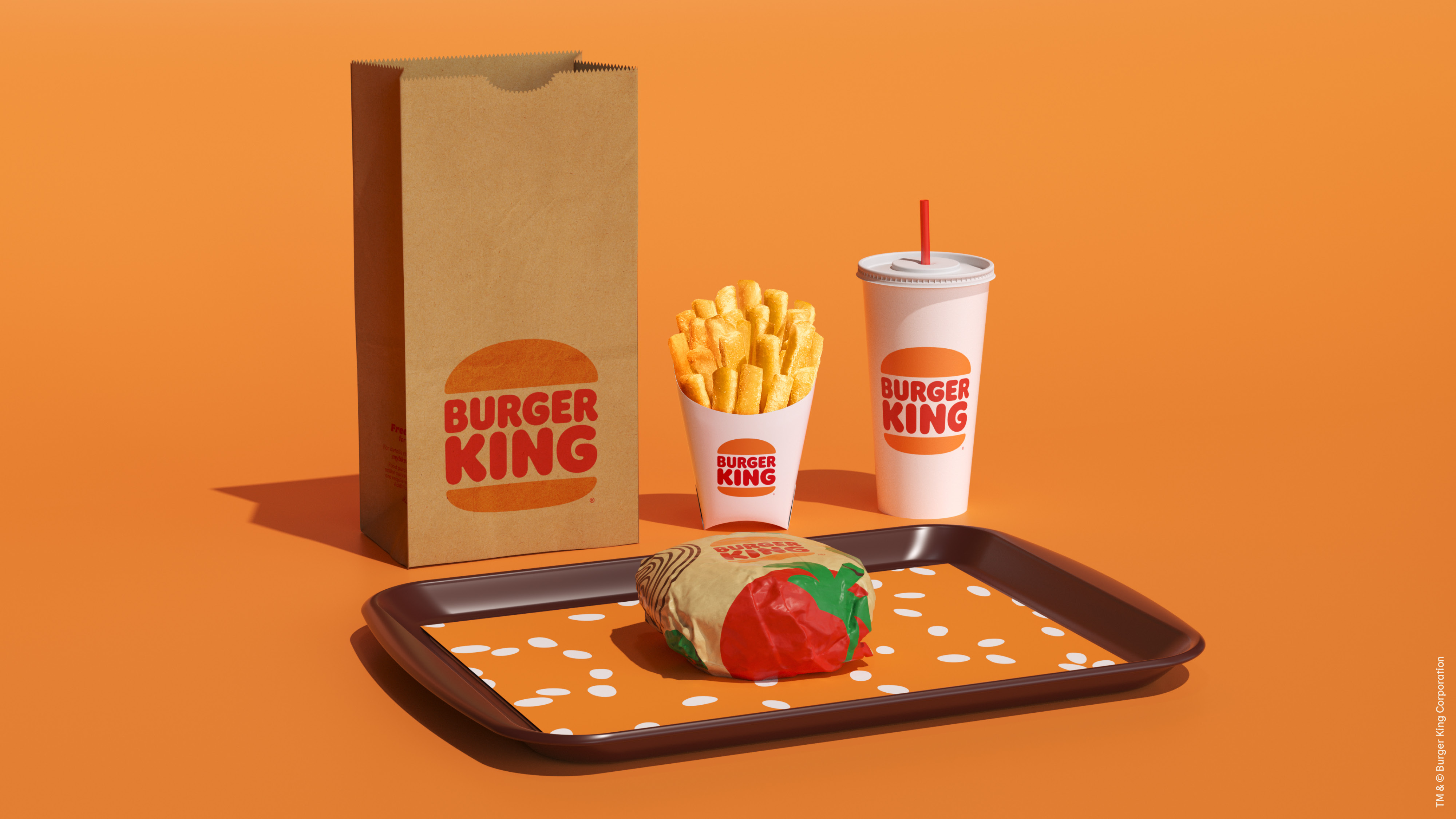 Упаковка бургер Кинг 2021