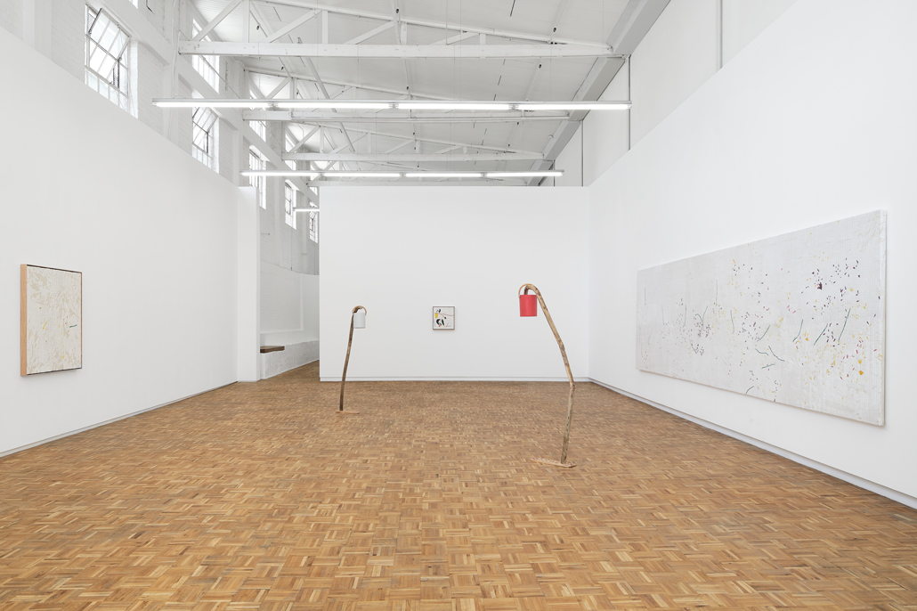 Asemahle Ntlonti, Gqal&rsquo;emgqubeni (2025) | Installation view at blank projects, Cape Town
