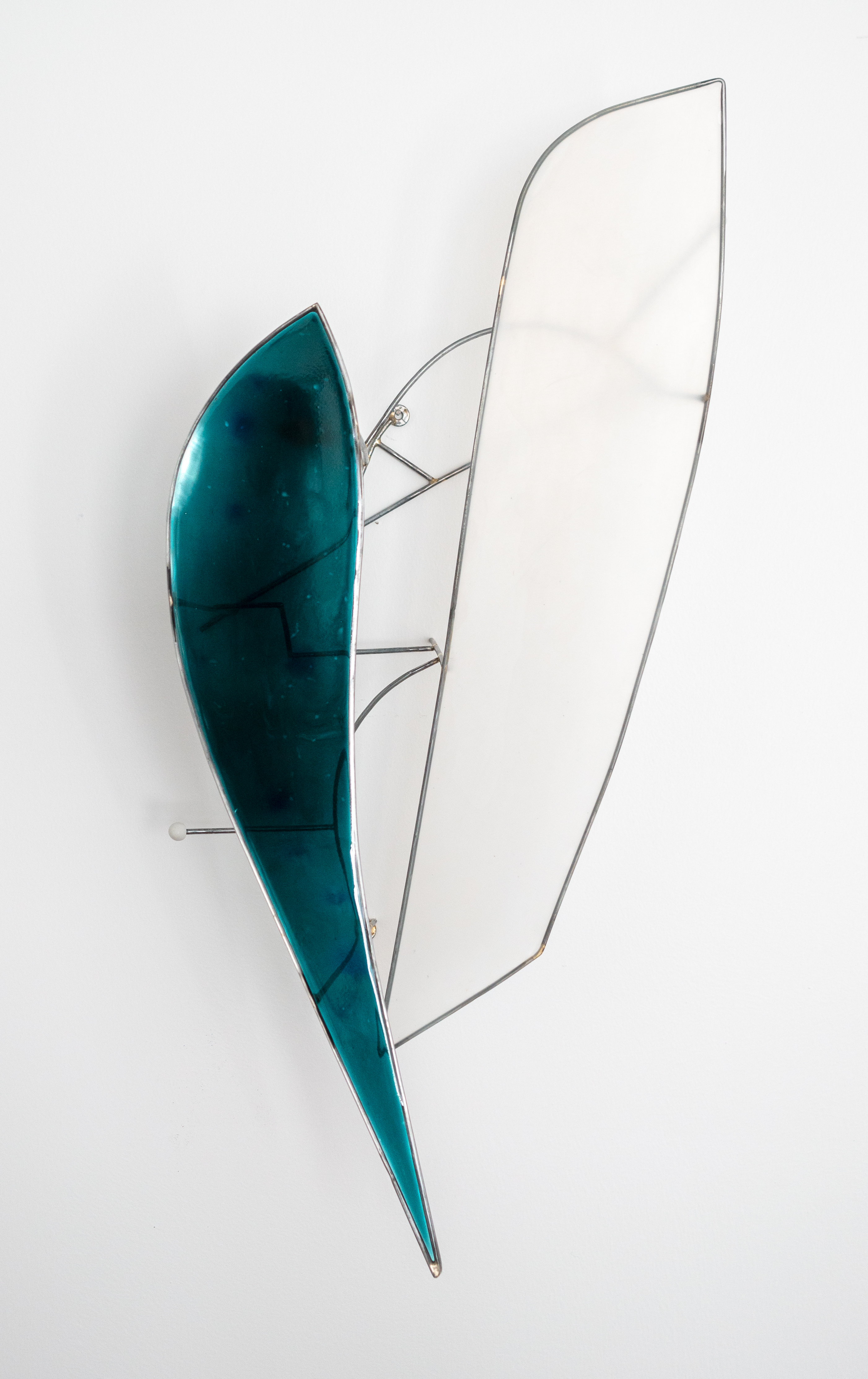 Silver Point, 2025, Mixed Media, 17 x 24 x 11 inches