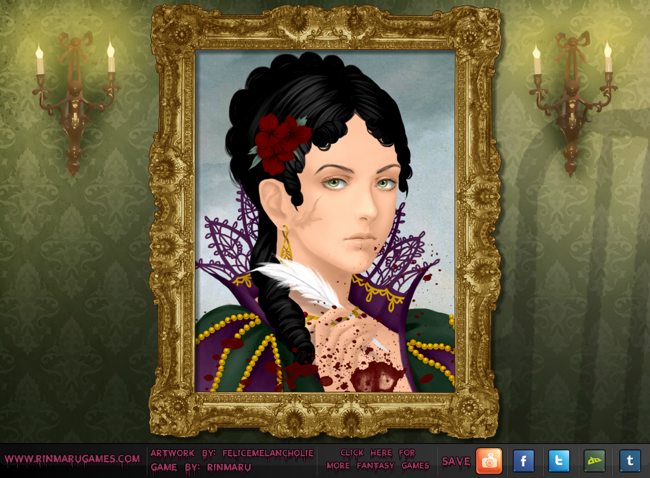 Haunted portrait creator, Rinmaru games