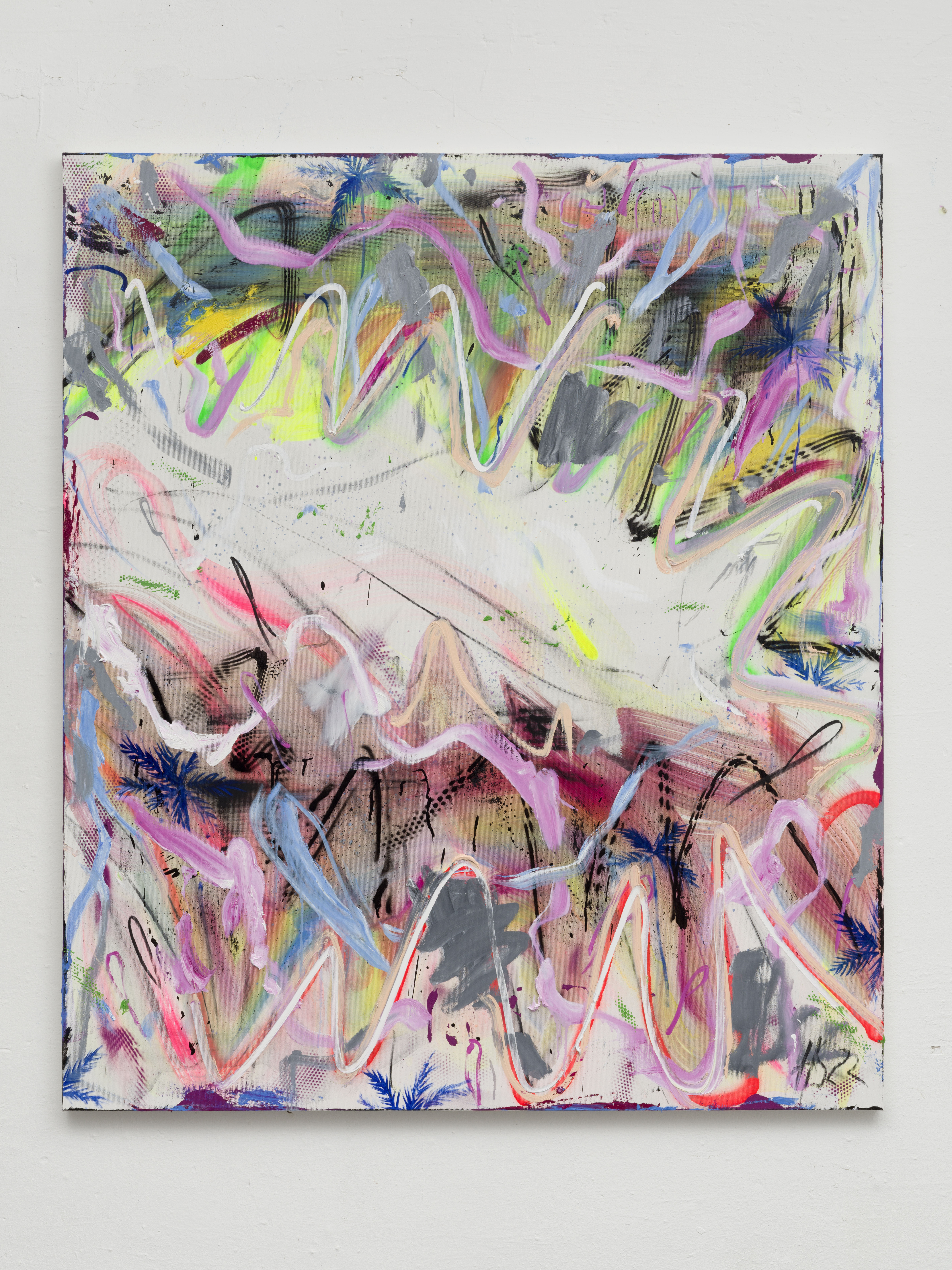 PSYCHODELIC DISCO FUNK, 2022 140 x 120cmOil on Canvas