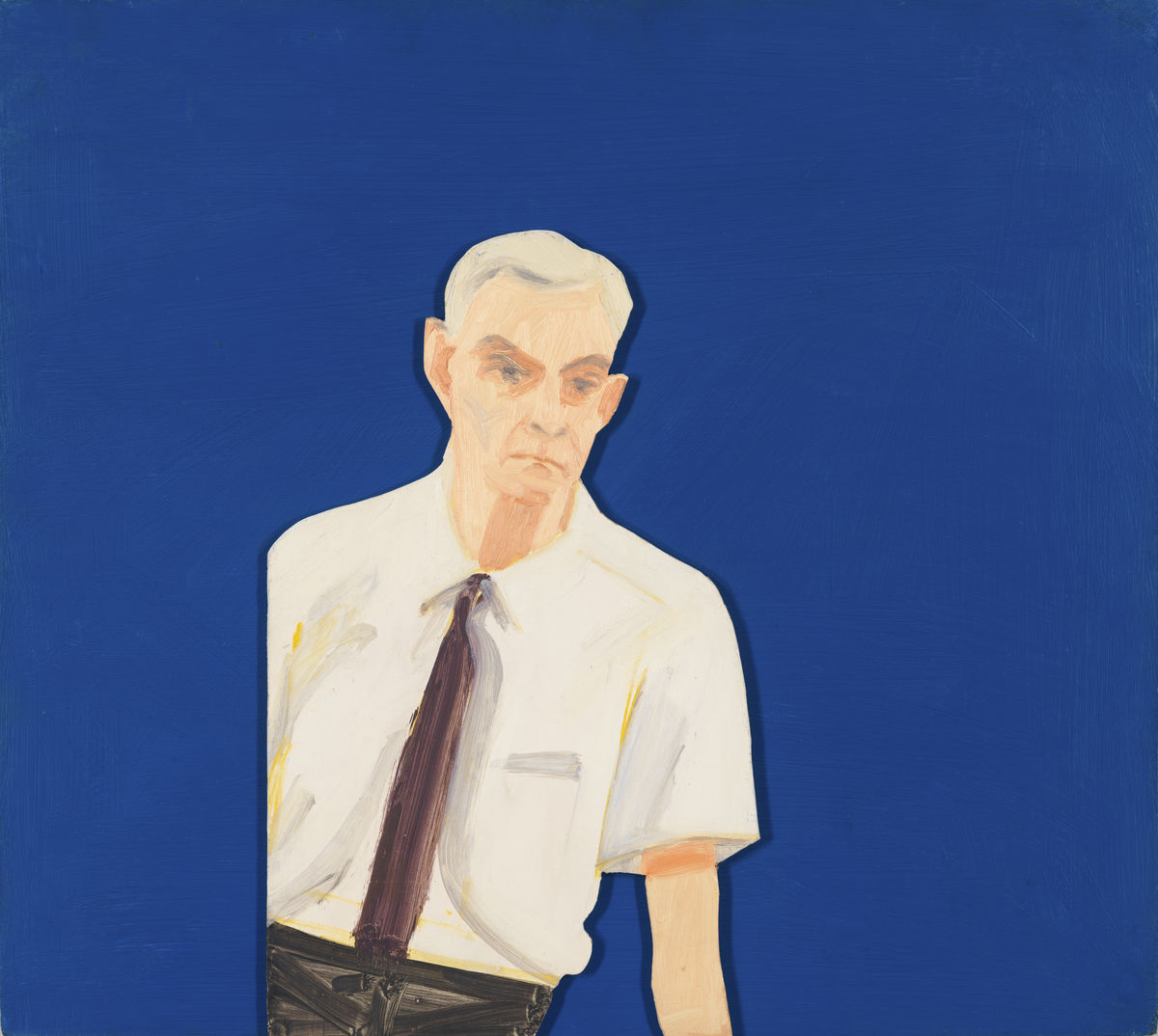 Alex Katz, Edwin, Blue Series, 1965