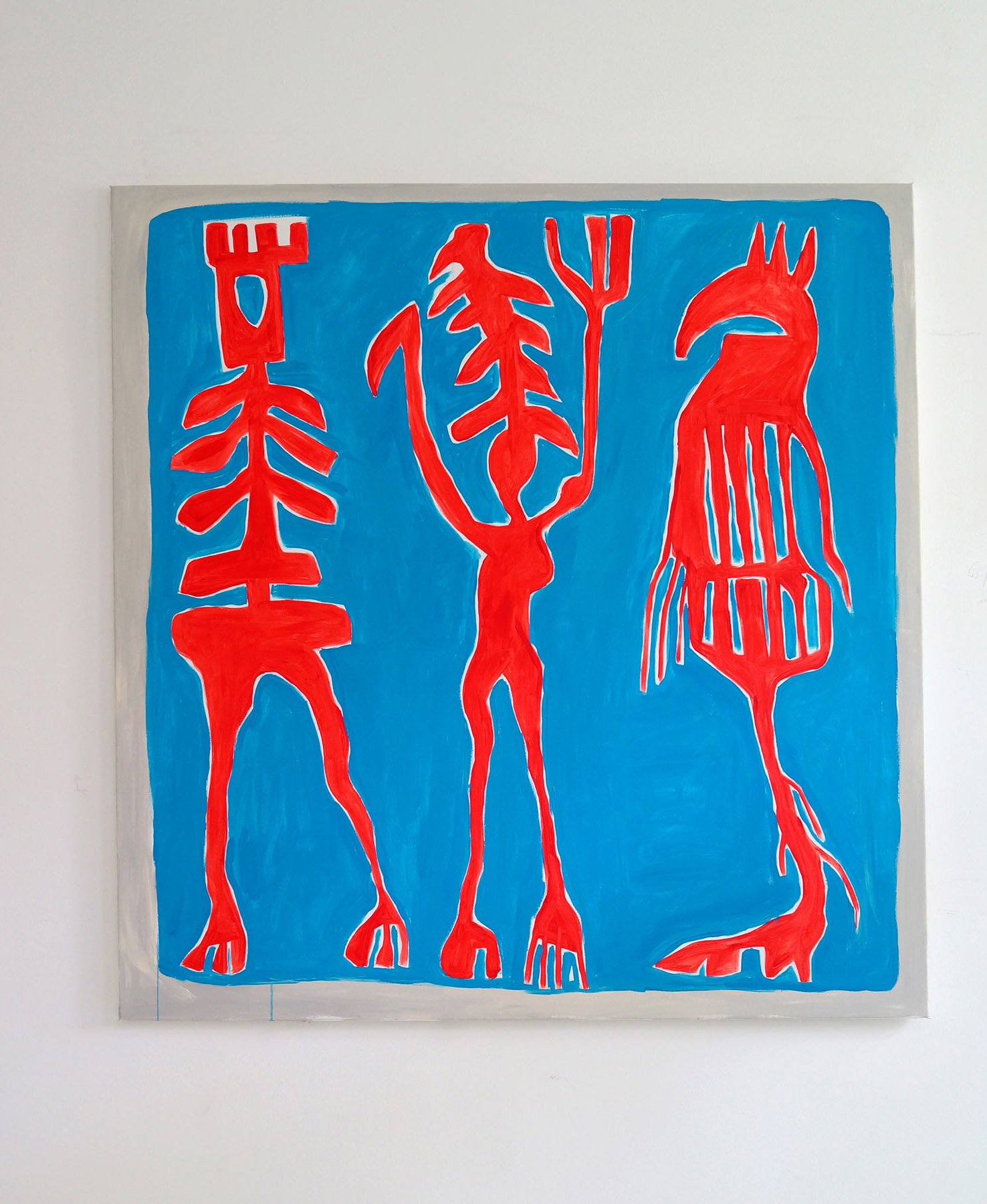 the good, the bad and the queen, contemporary figurative painting