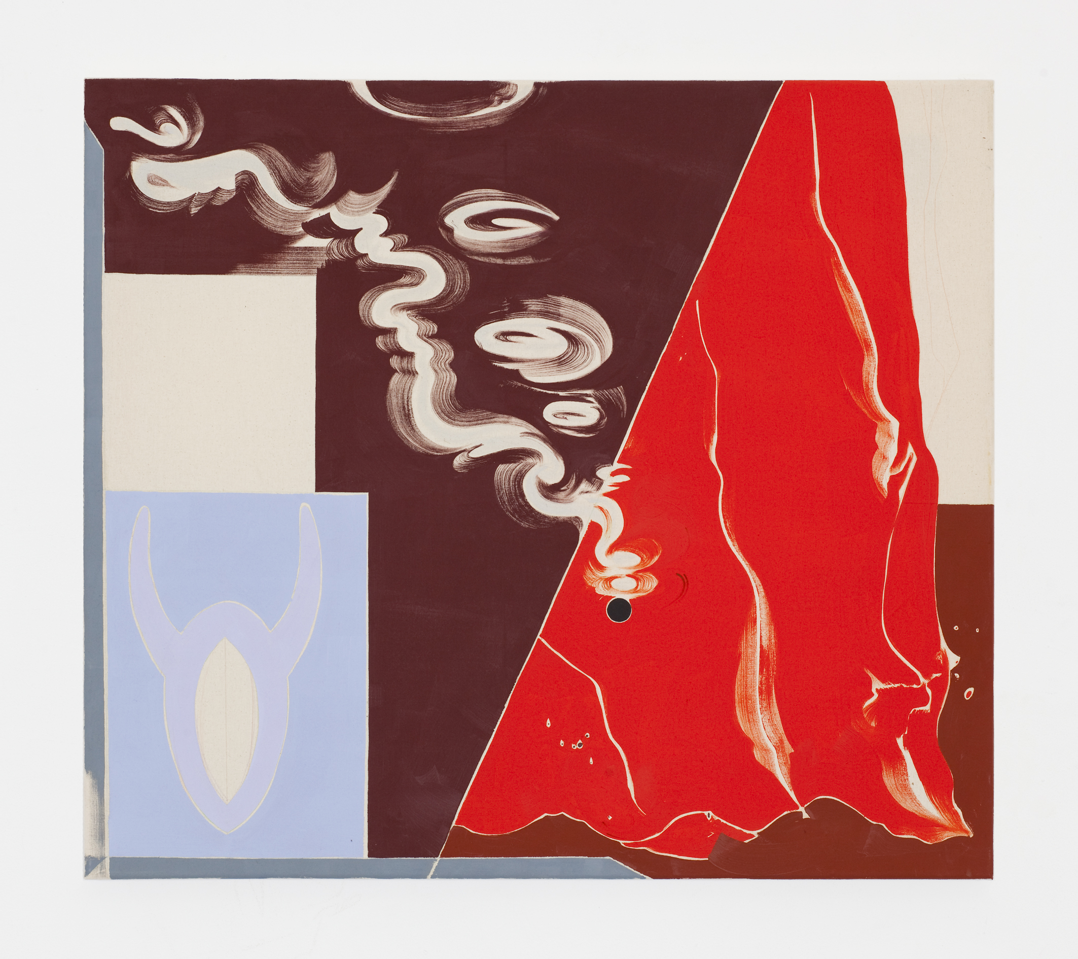 &bdquo;E / L // : K / 1.1 (epilogue)&ldquo; 2015. Oil on canvas, 103 &times; 108 cm