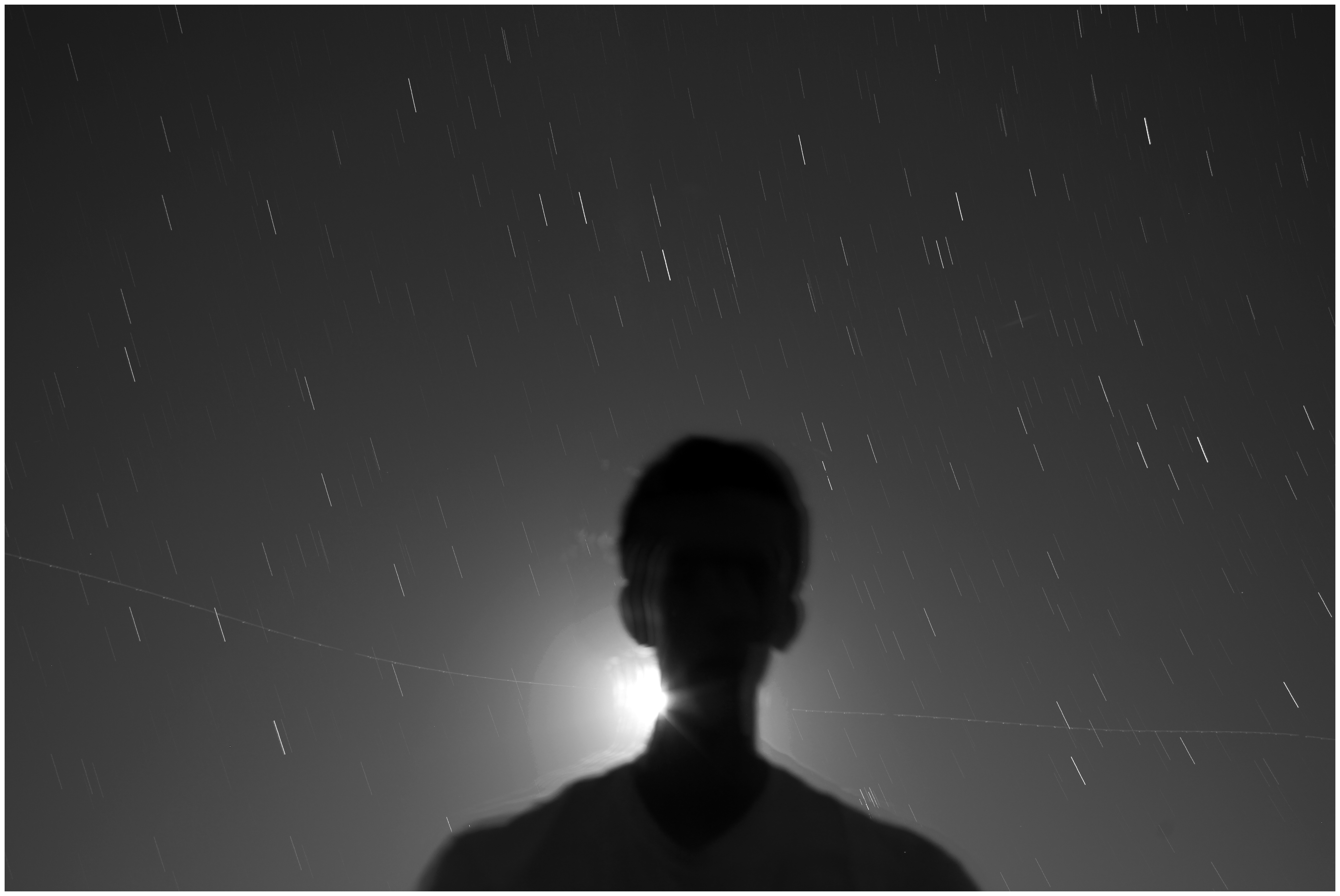 A Moonlight Stroll, 2012Composite DSLR image72 x 48 in.182.88 x 121.92 cm