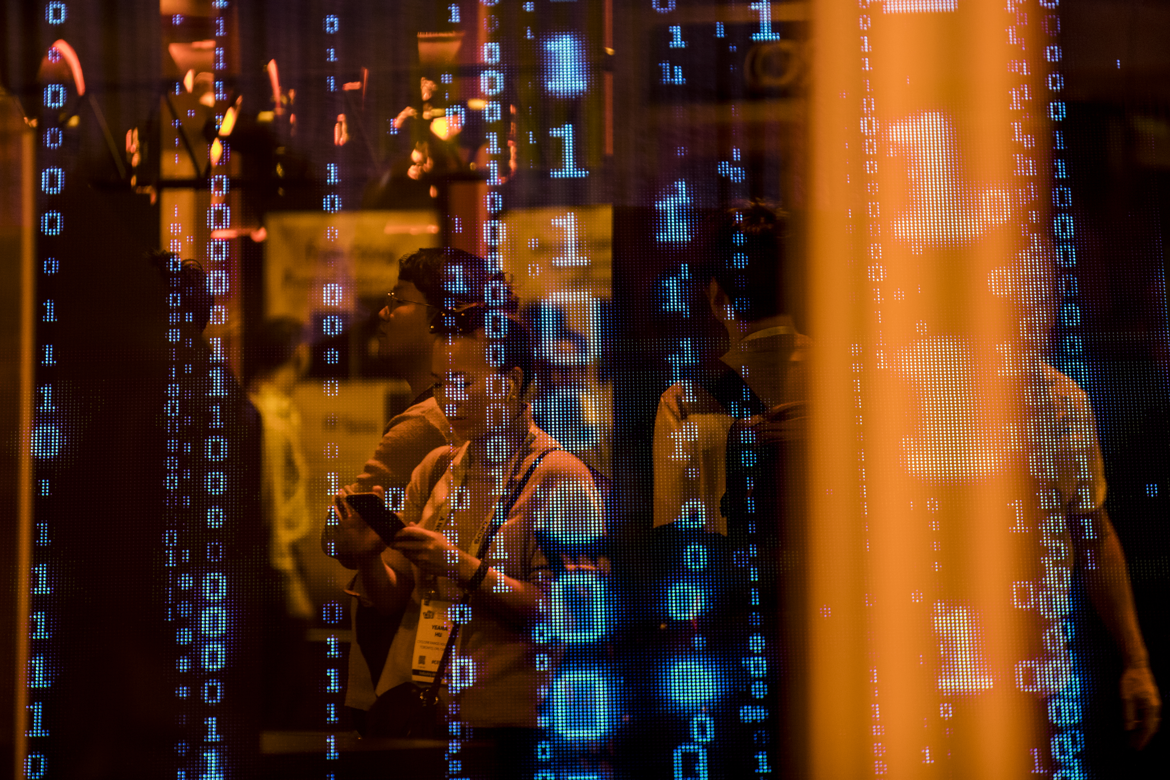 Consumer Electronic Show Multiple Exposures | NYT