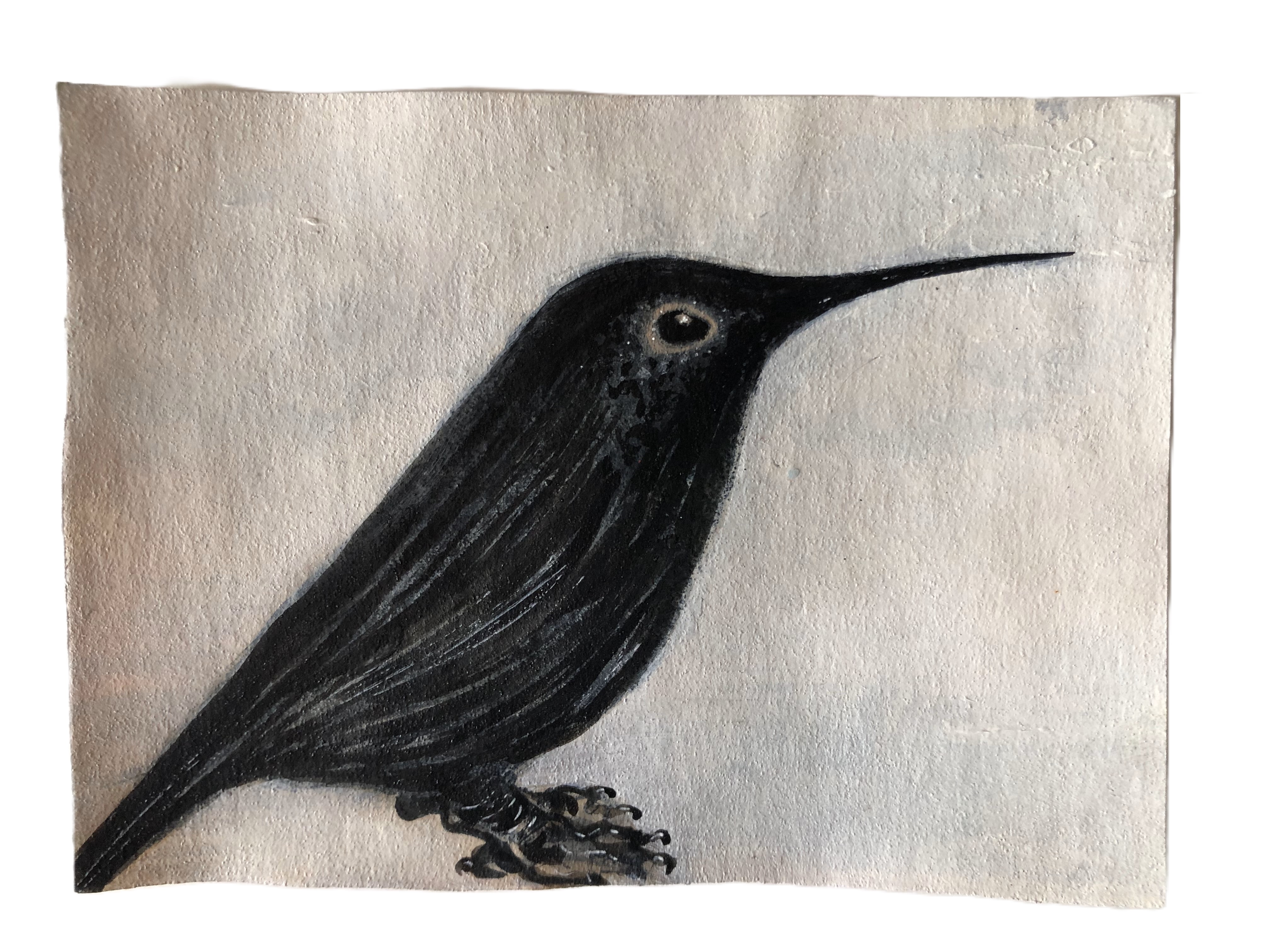 N.C. - Mixed media on paper - 12x16 cm