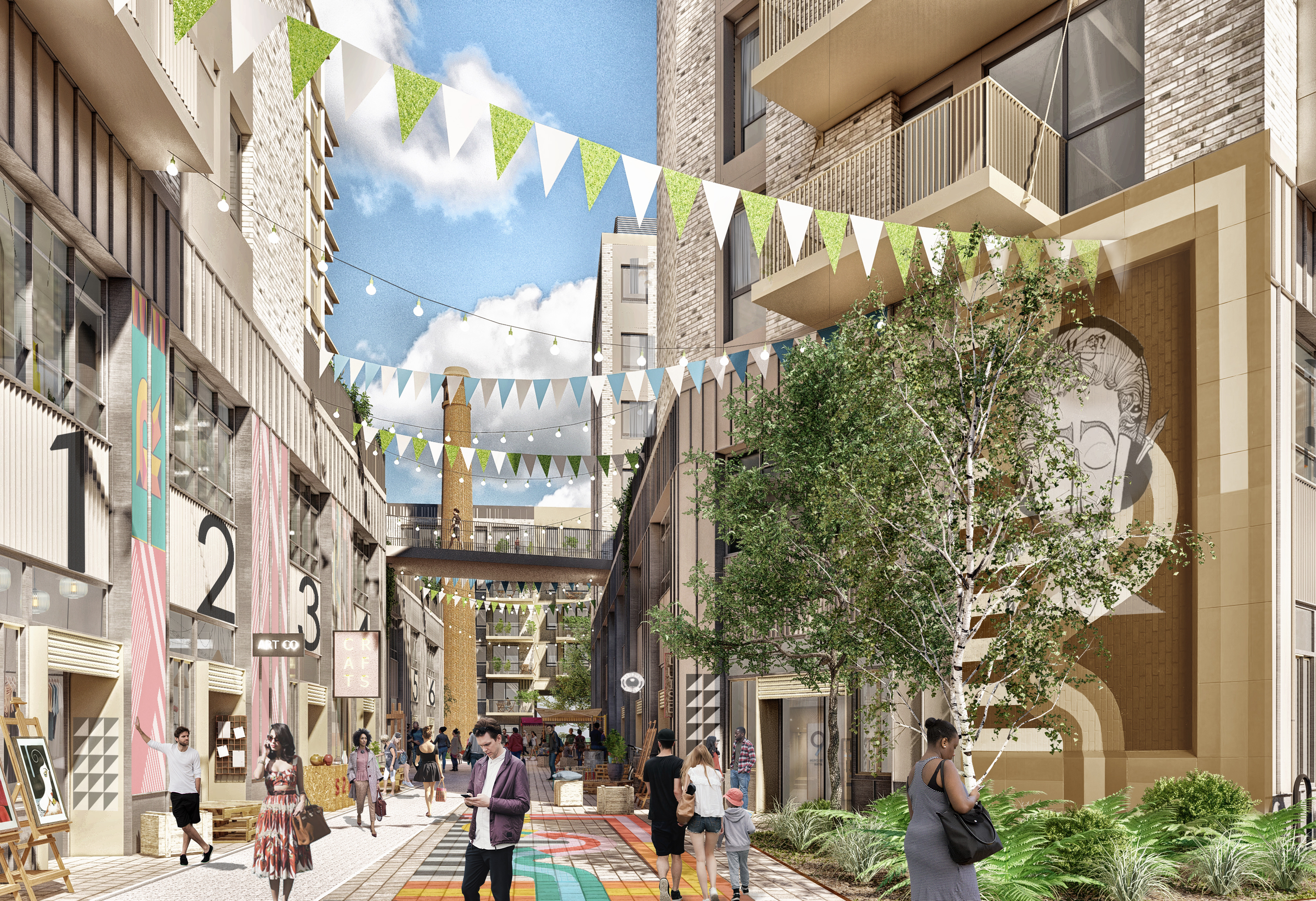 Public Realm, Camberwell Union, Southwark*