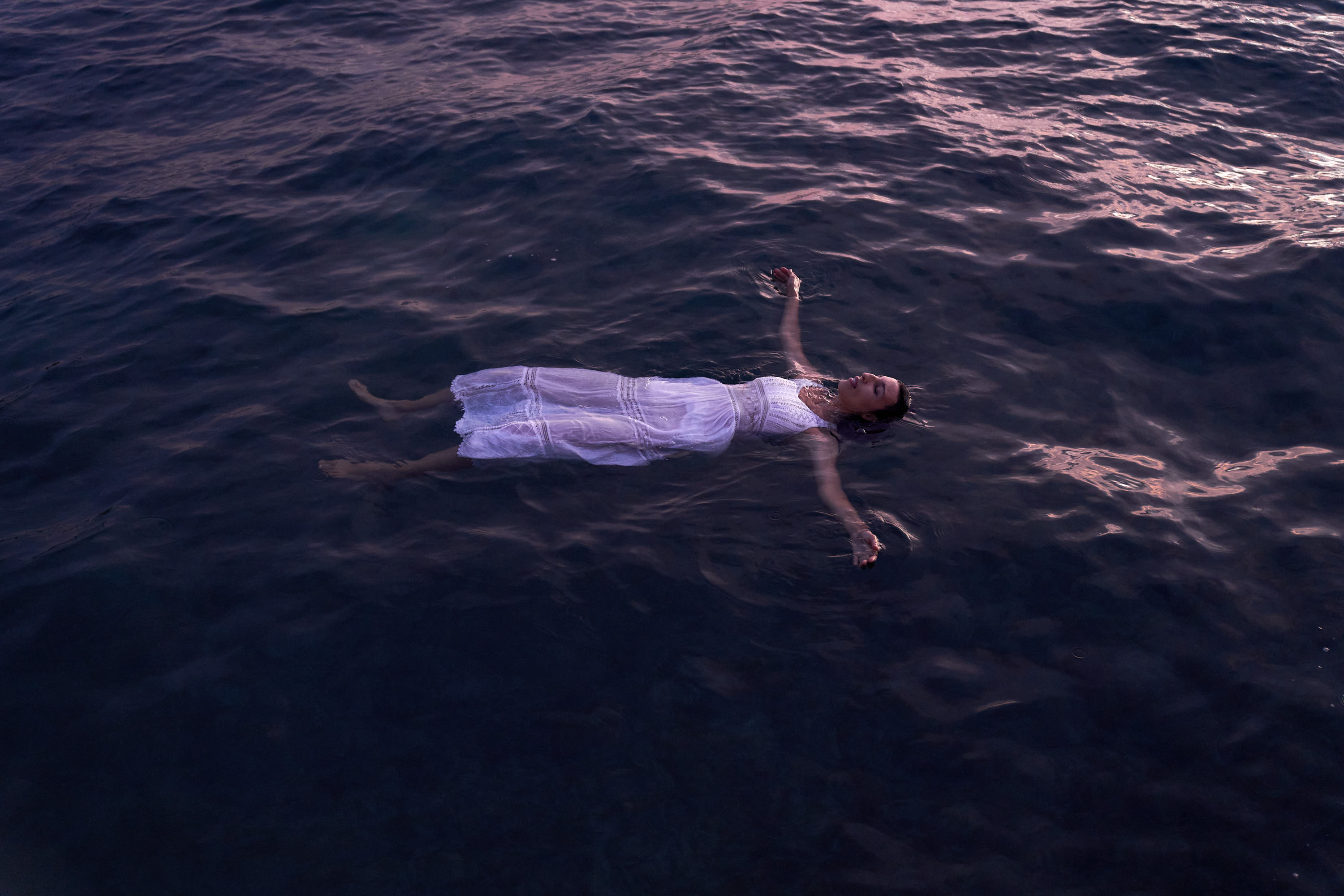 The island and its reflection