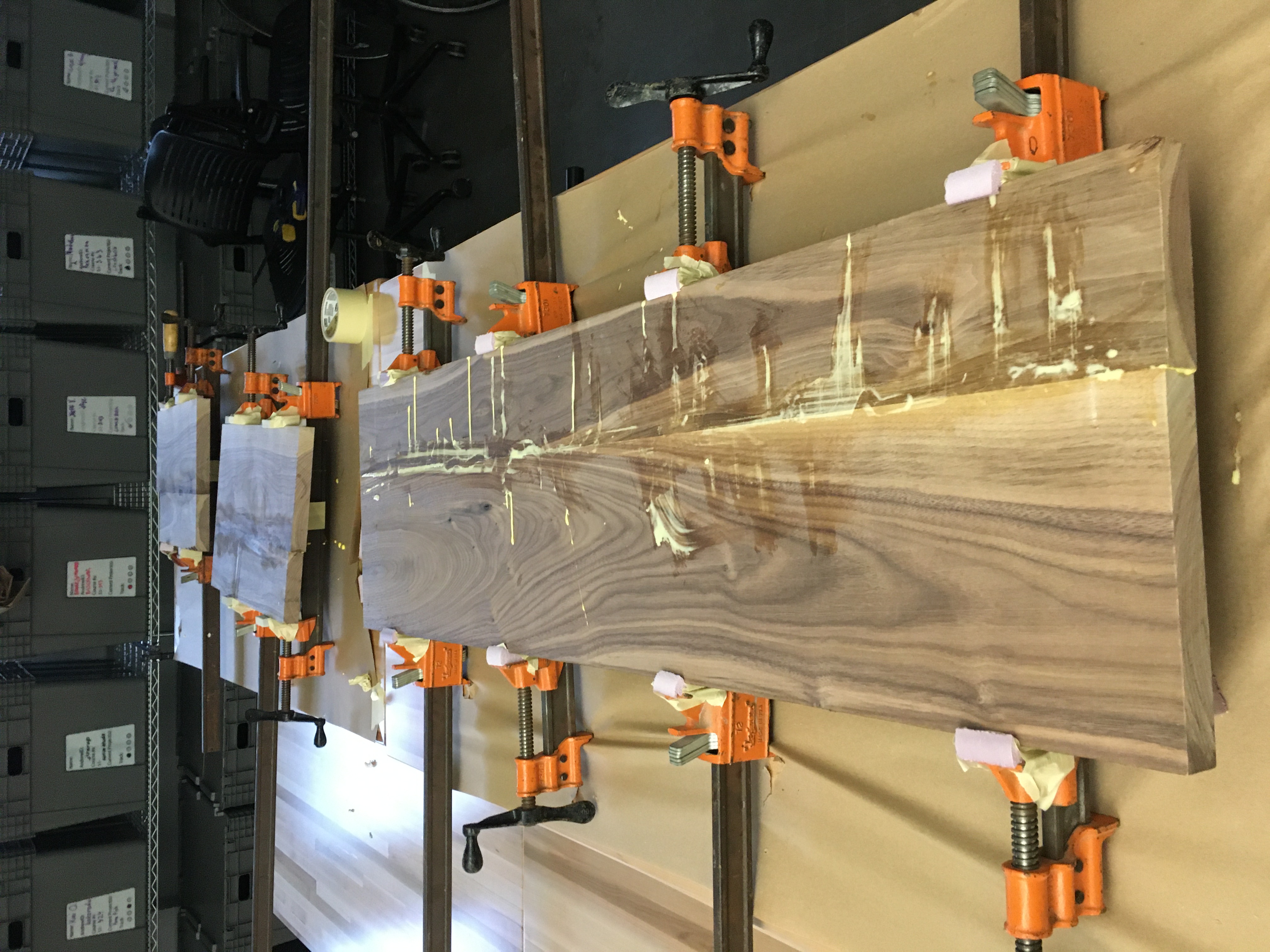 I promise I wiped all this glue off before it dried