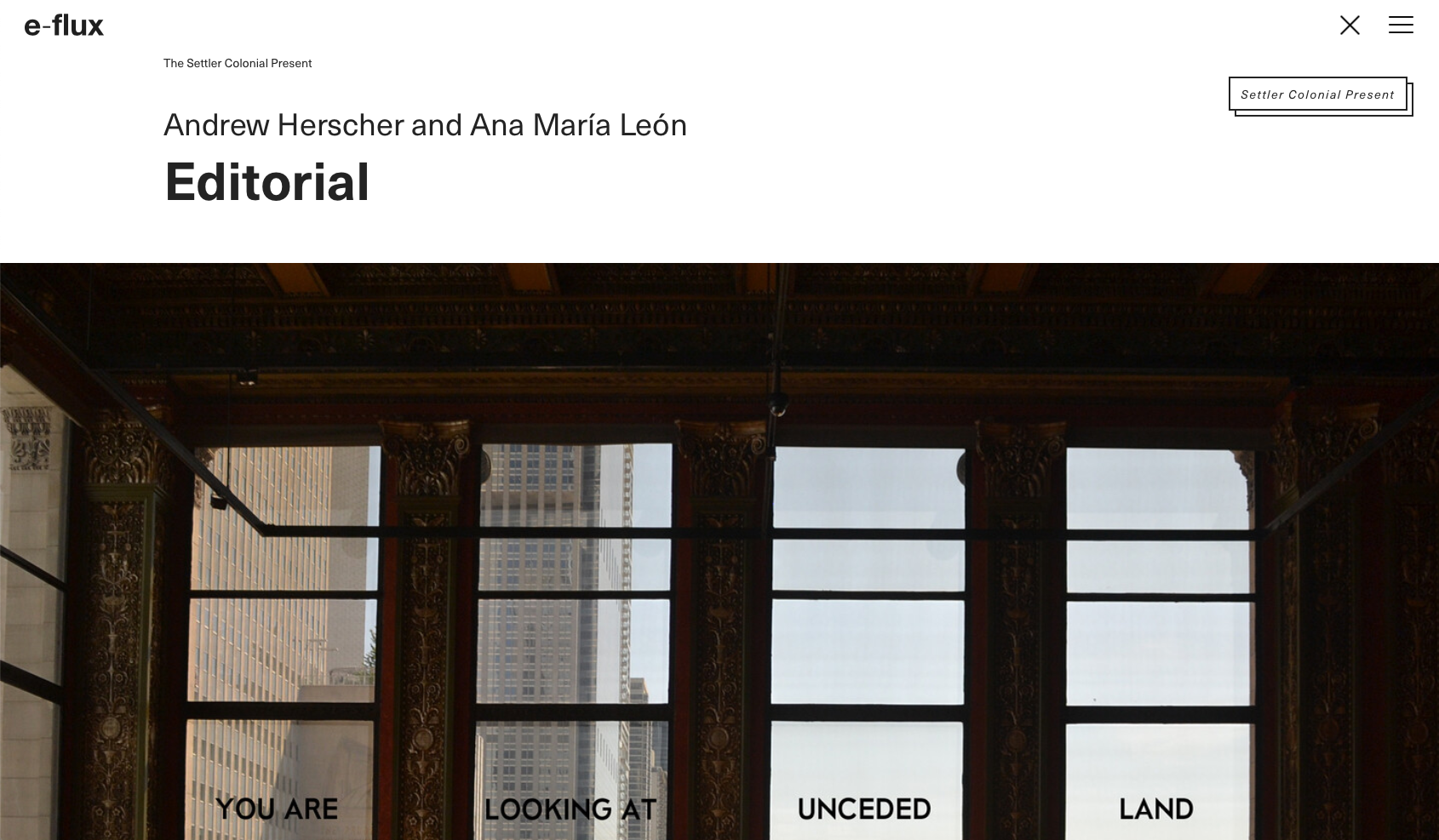 with Andrew Herscher