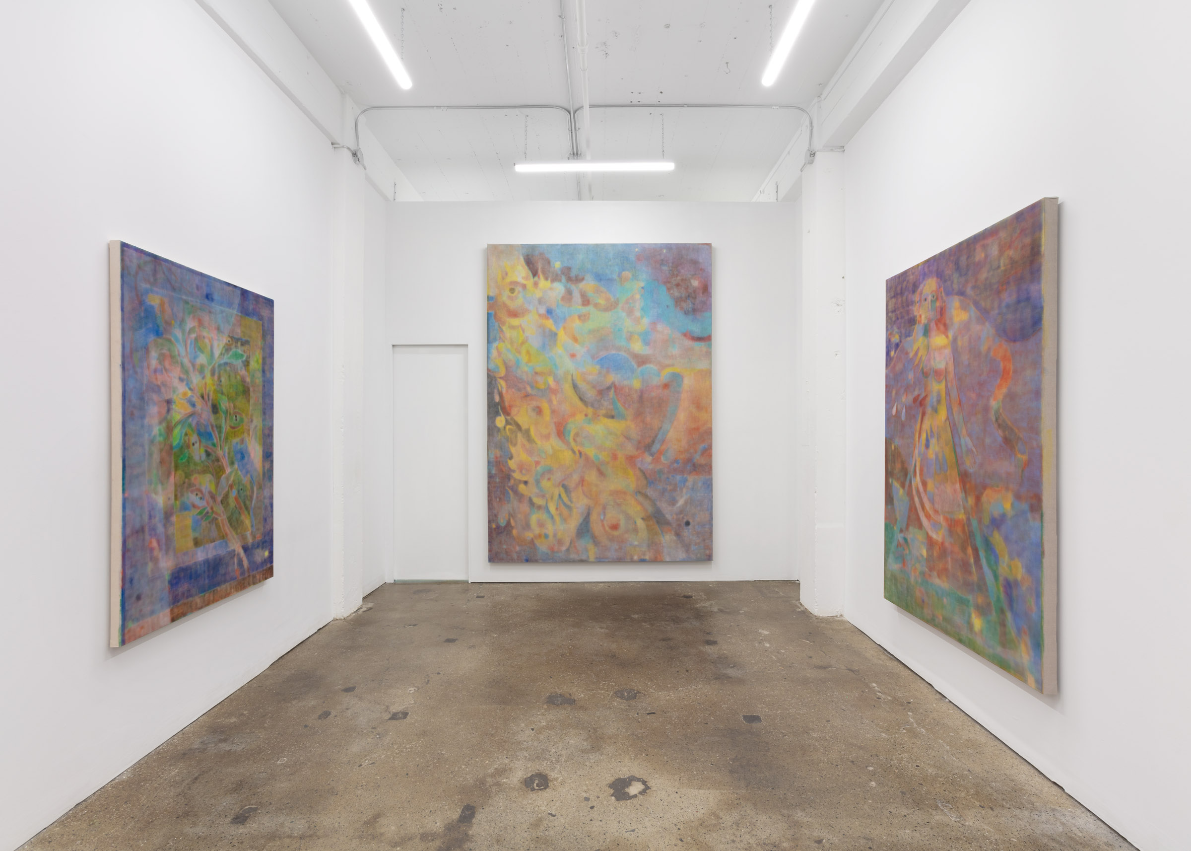 installation view of Sister Seeds at Franz Kaka gallery 