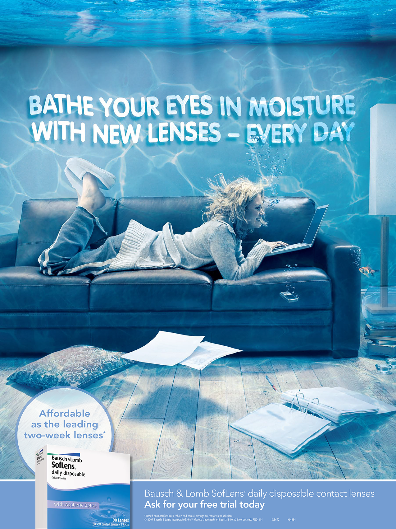 Bausch + Lomb / Trade Ad