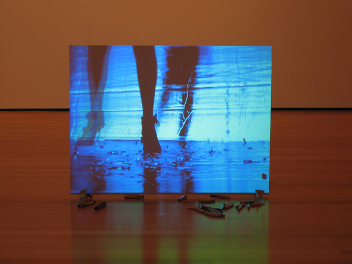 Exile, 2006, composite video installation, Paul and Lulu Hilliard University Museum, Lafayette, LA