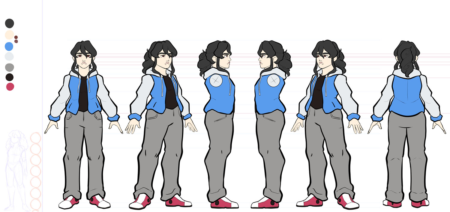 Rhoeli Thesis TurnaroundClip Studio Paint, 4243 x 2000 pixels, 2021