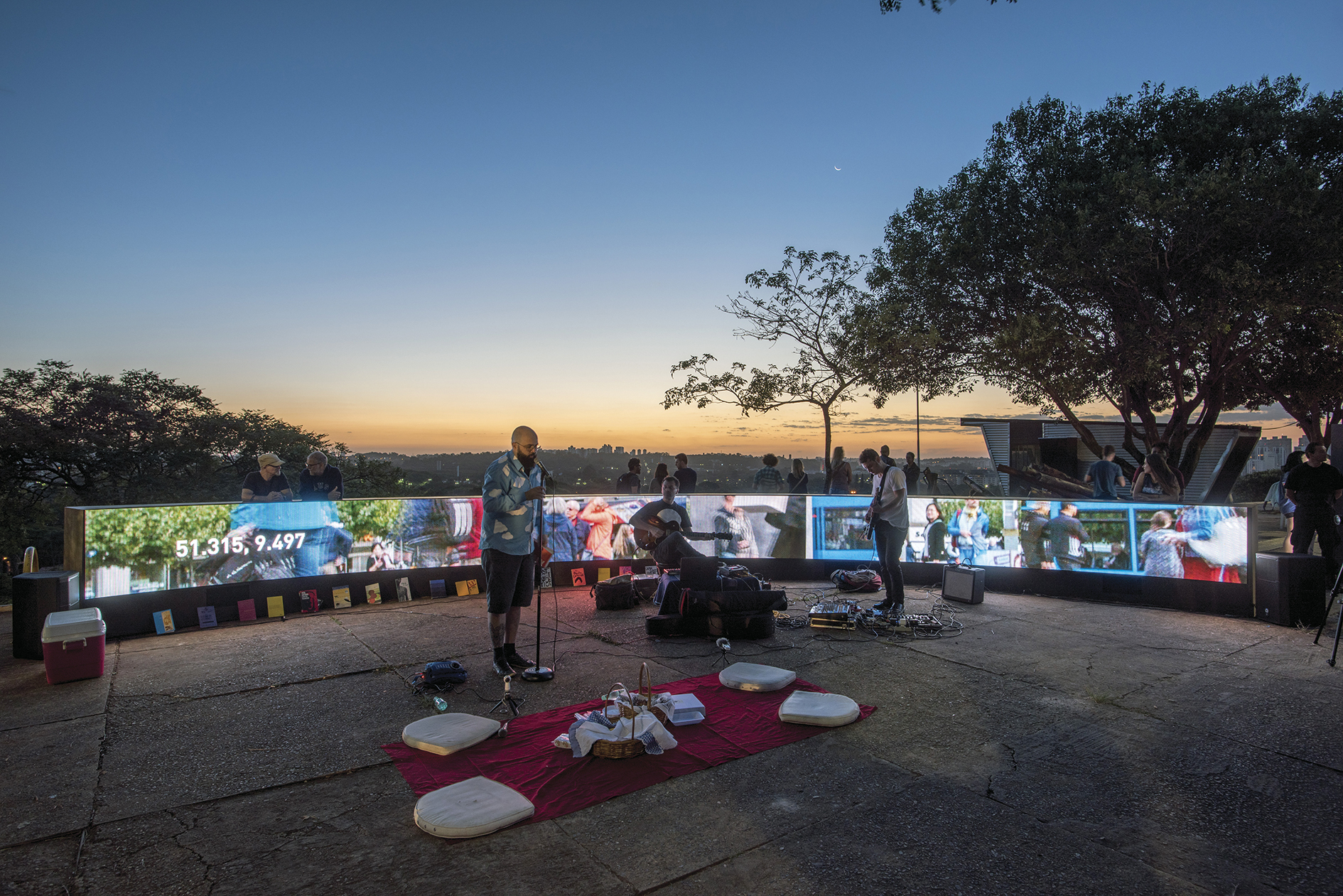 Miragem, 2018, Site-specific. Praça do Pôr do Sol, São Paulo