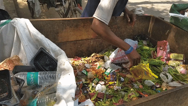 Segregation is often left up to informal waste workers who risk their health without proper tools and support.