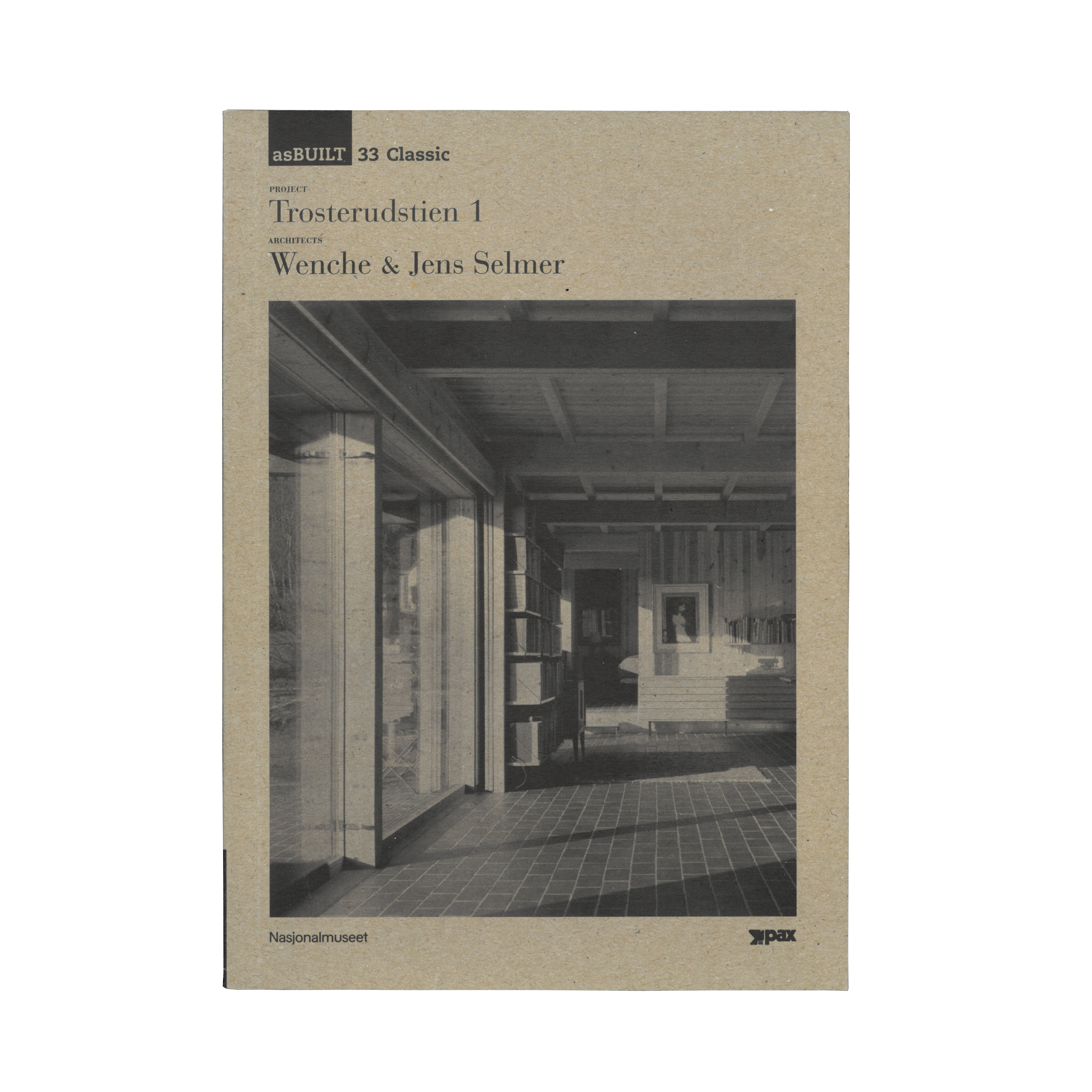 bokdesign asBUILT 33 - Wenche og Jens Selmer, Trosterudstien 1
