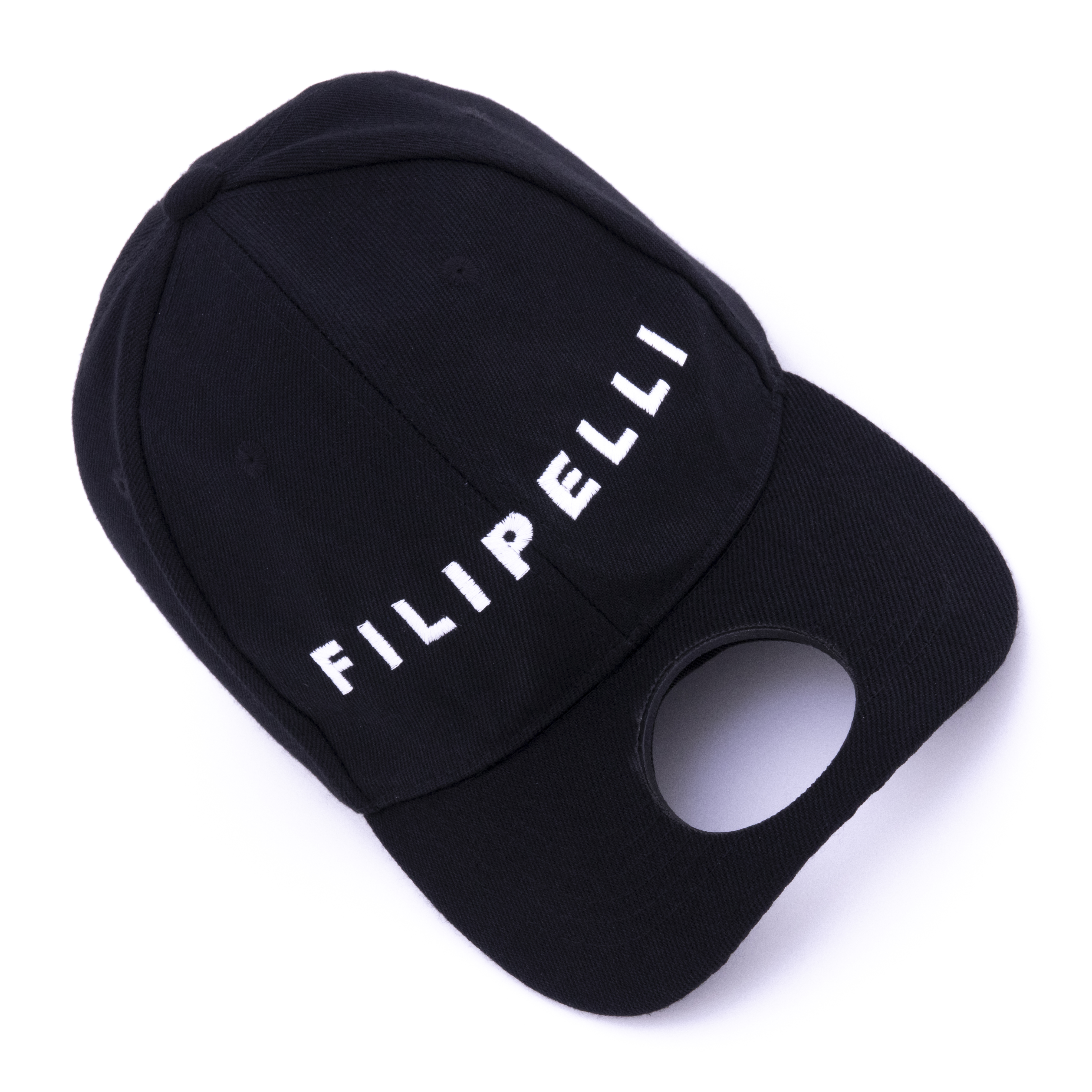 2040 Cap (Black)Embroidered cap with laser cut brim,signed and numbered interiorEdition of 150 plus 6 AP