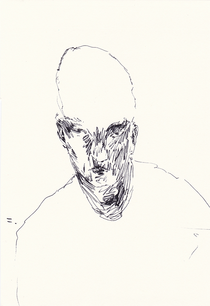 Discover, 2017, pen, ink on paper, 21*14.8(cm)