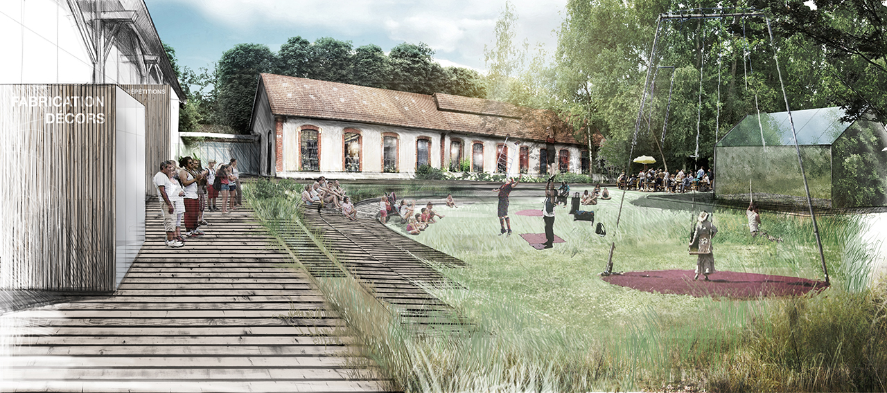 Illustration finale pour Atelier Urbain Anne Durand et Philippe Tirot Architecte (juillet 2014)