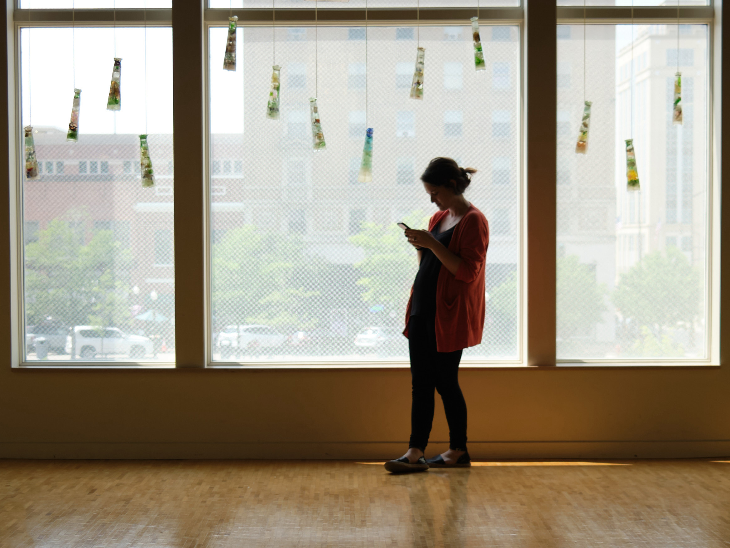 Installation view at the Center for Visual Art Wausau, WI