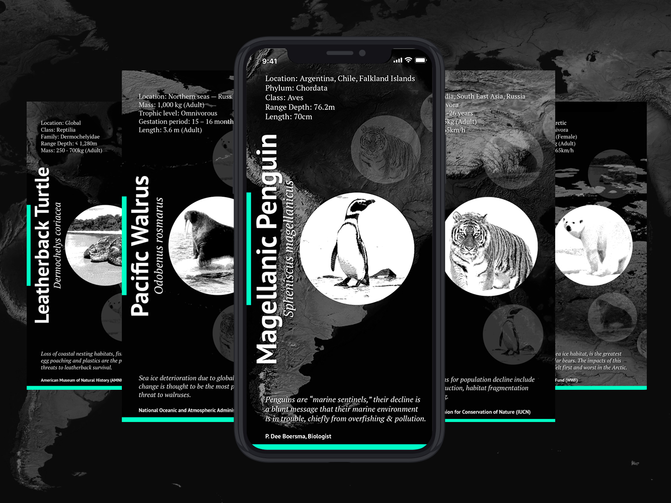 Endangered Species App Concept