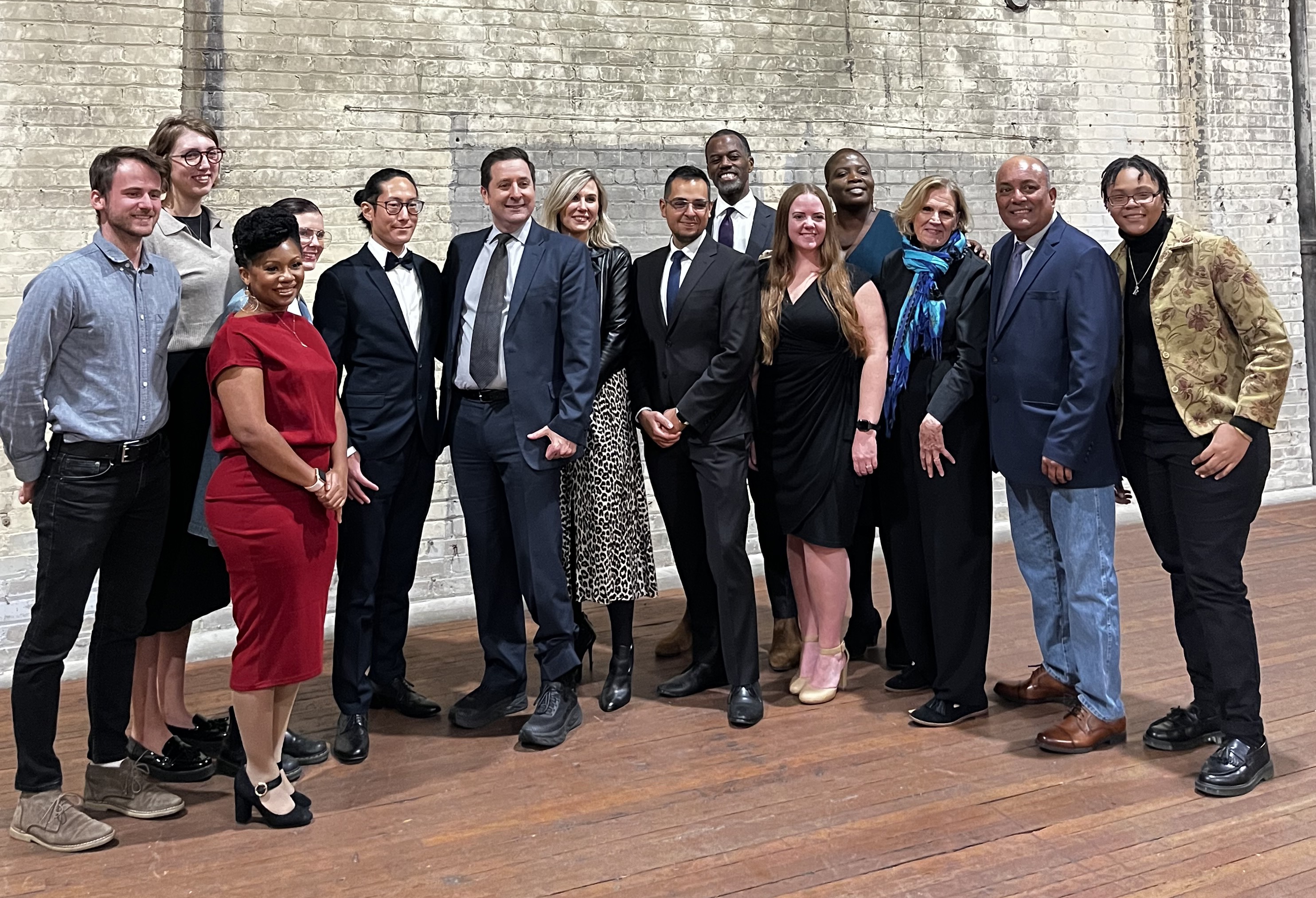 The Global Detroit Team pose at Tapestry 2022.