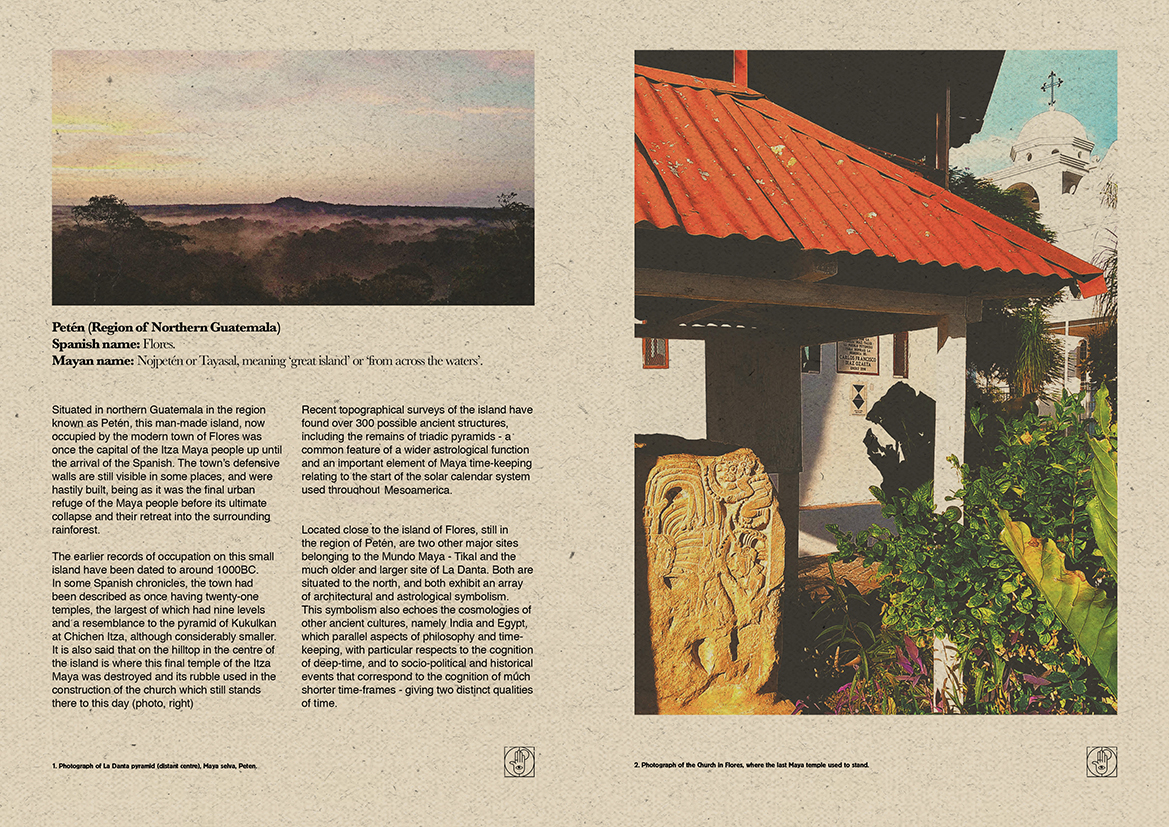 First spread