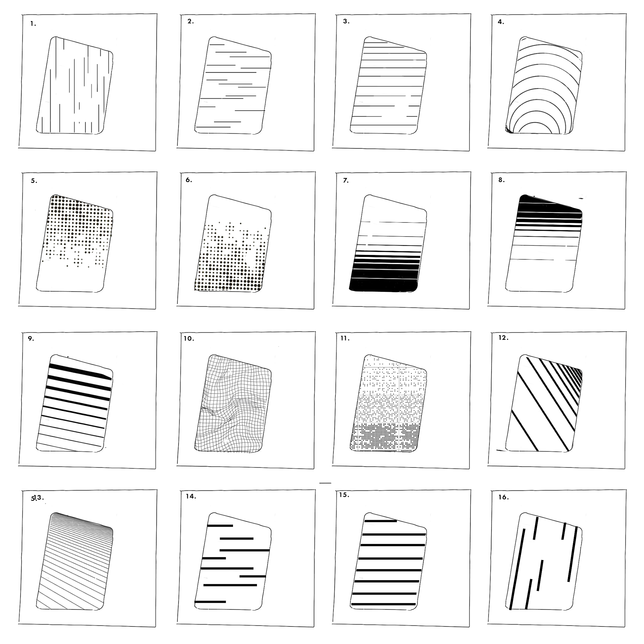 Rectangular Side Profile Sketches