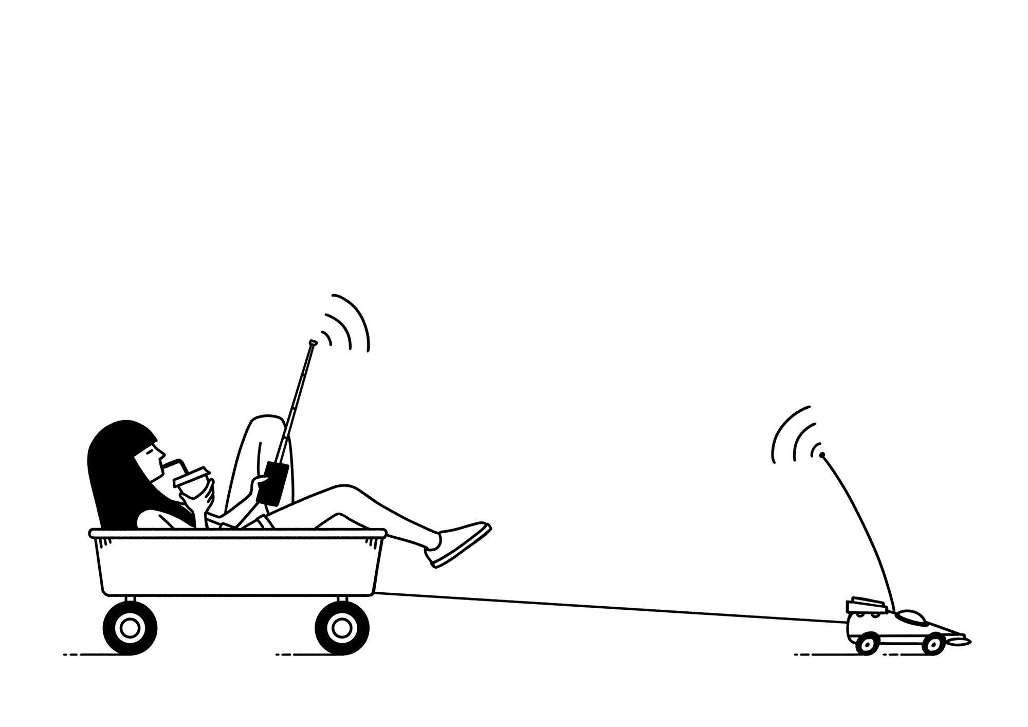 Image from Tim Minchin's book "You don't have to have a dream"