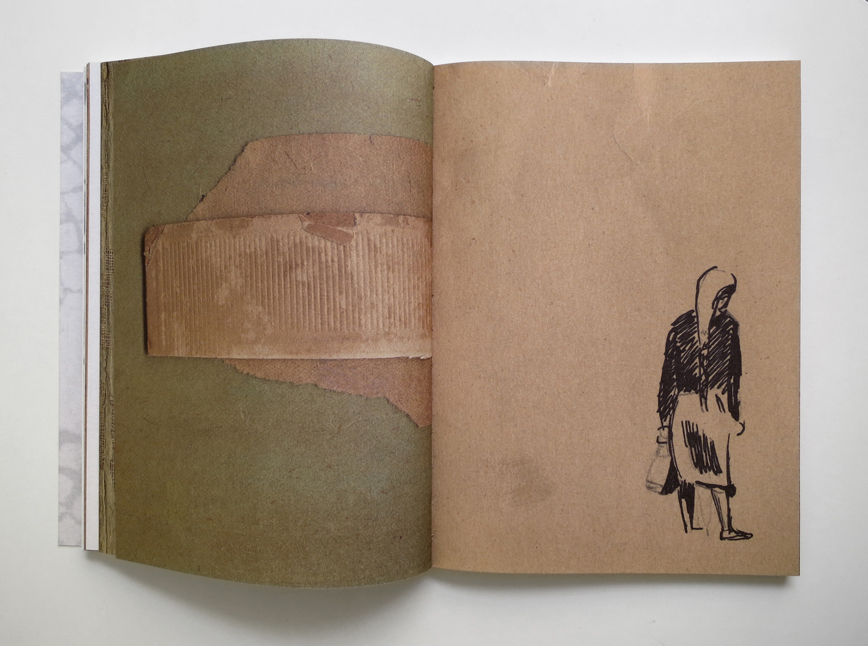 alt="Silently into the night book picture backside spread"