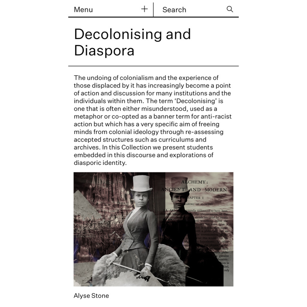 Royal College of Art Work in Progress Show, Curator Collection Feature 2022