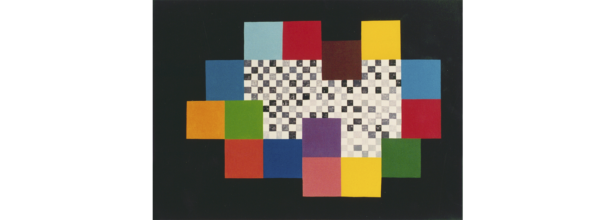Untitled, 1995. Acrylic on canvas, 137 x 98 cm.