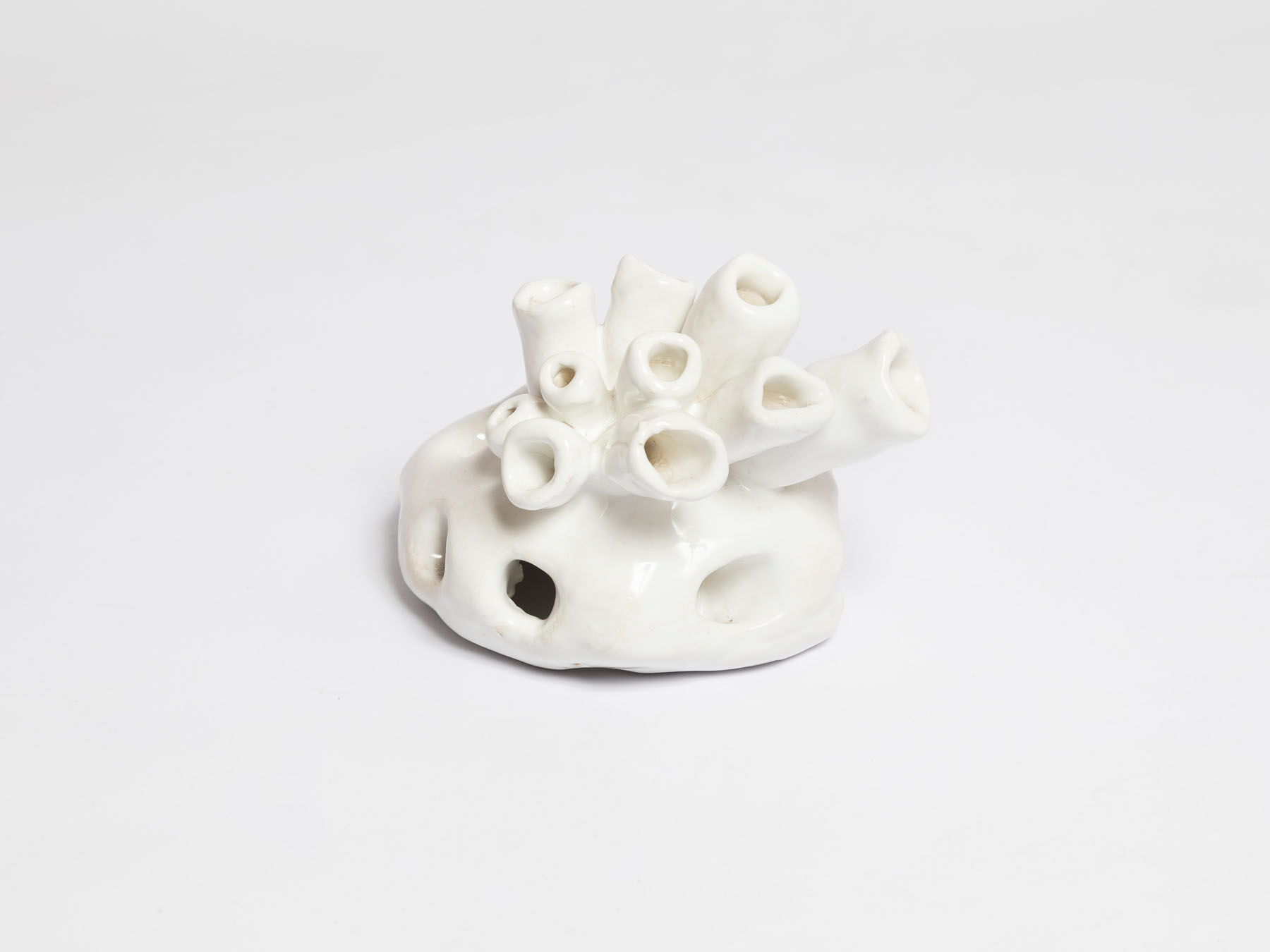 Marina II - Ceramic and Enamel 15 x 15 x 18 cm