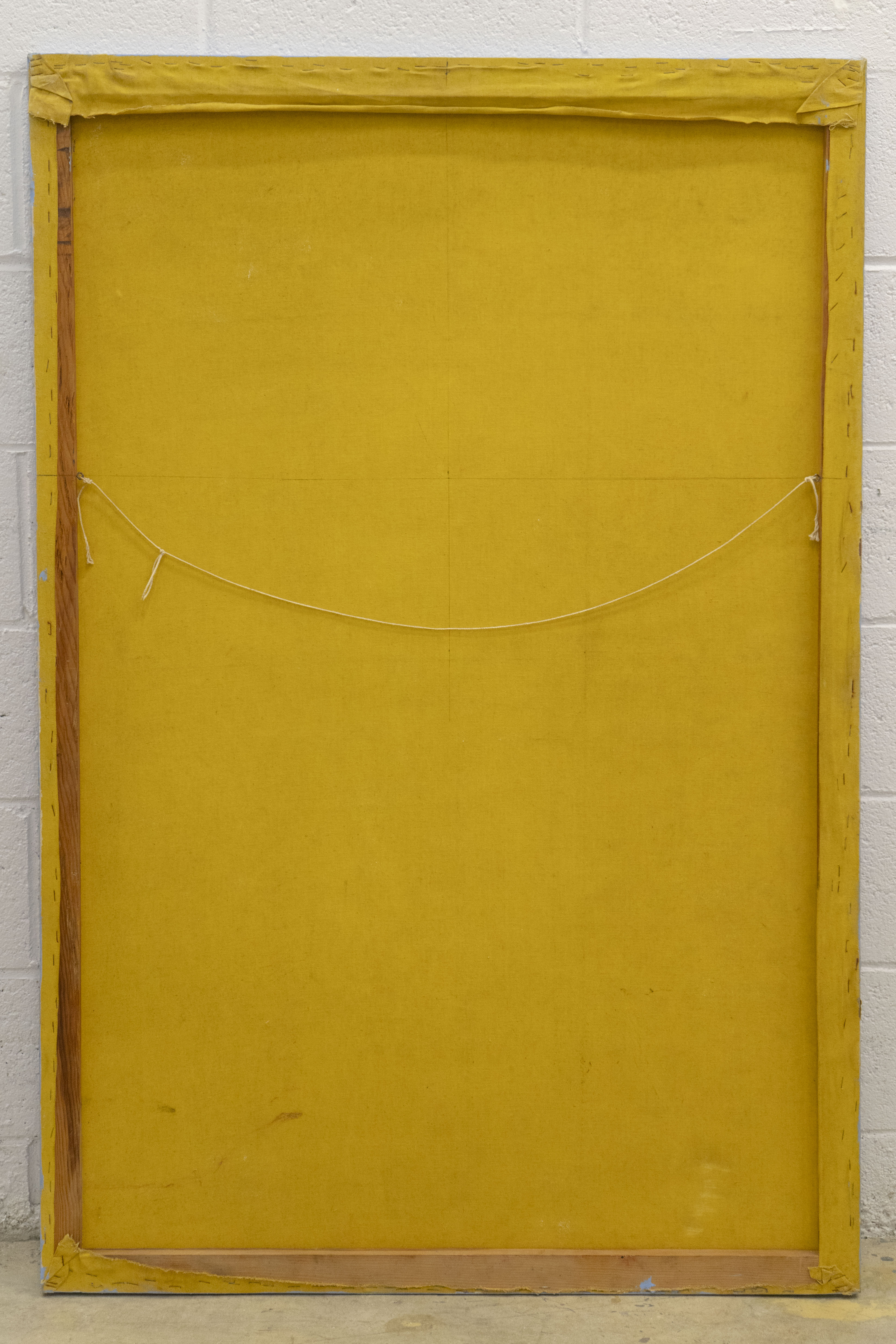 sweeterfat surrealist vintage painting 1970s dan smith pointing painting