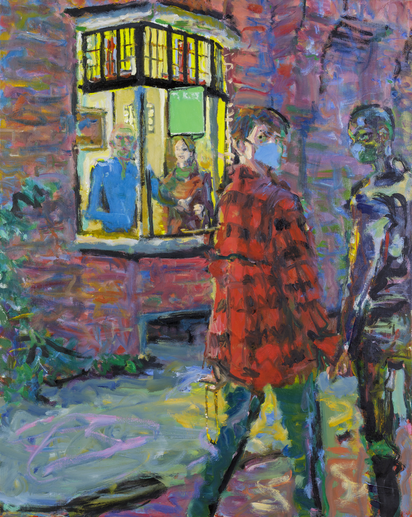 ‘Thieves Everywhere’ 120x150cm Oil on linen