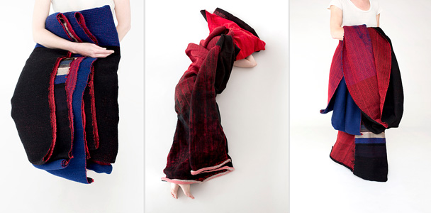 Woven fabrics by Severine Amsing