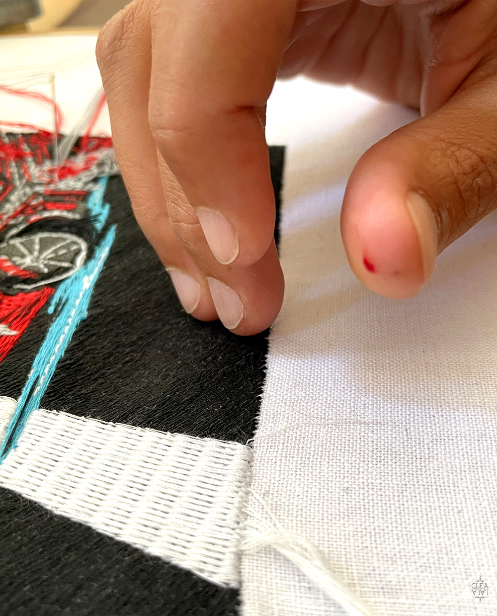 How to Sew Velcro Onto Fabric by Hand